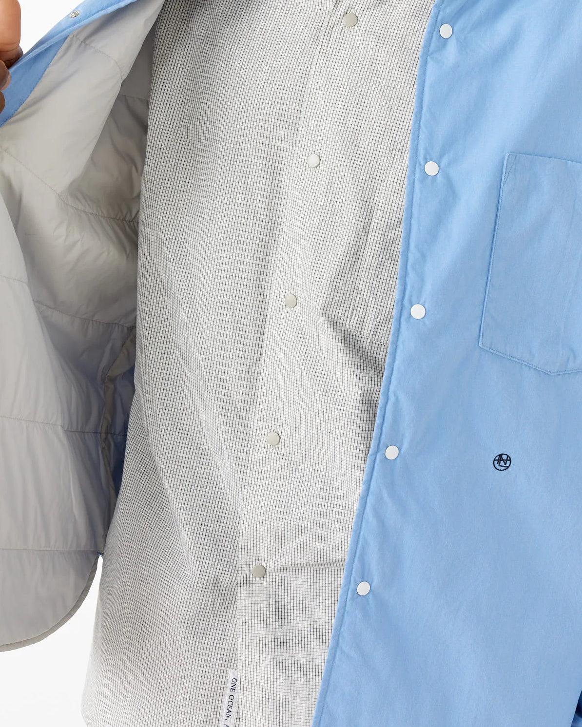 Insulation Shirt Jacket - Sax