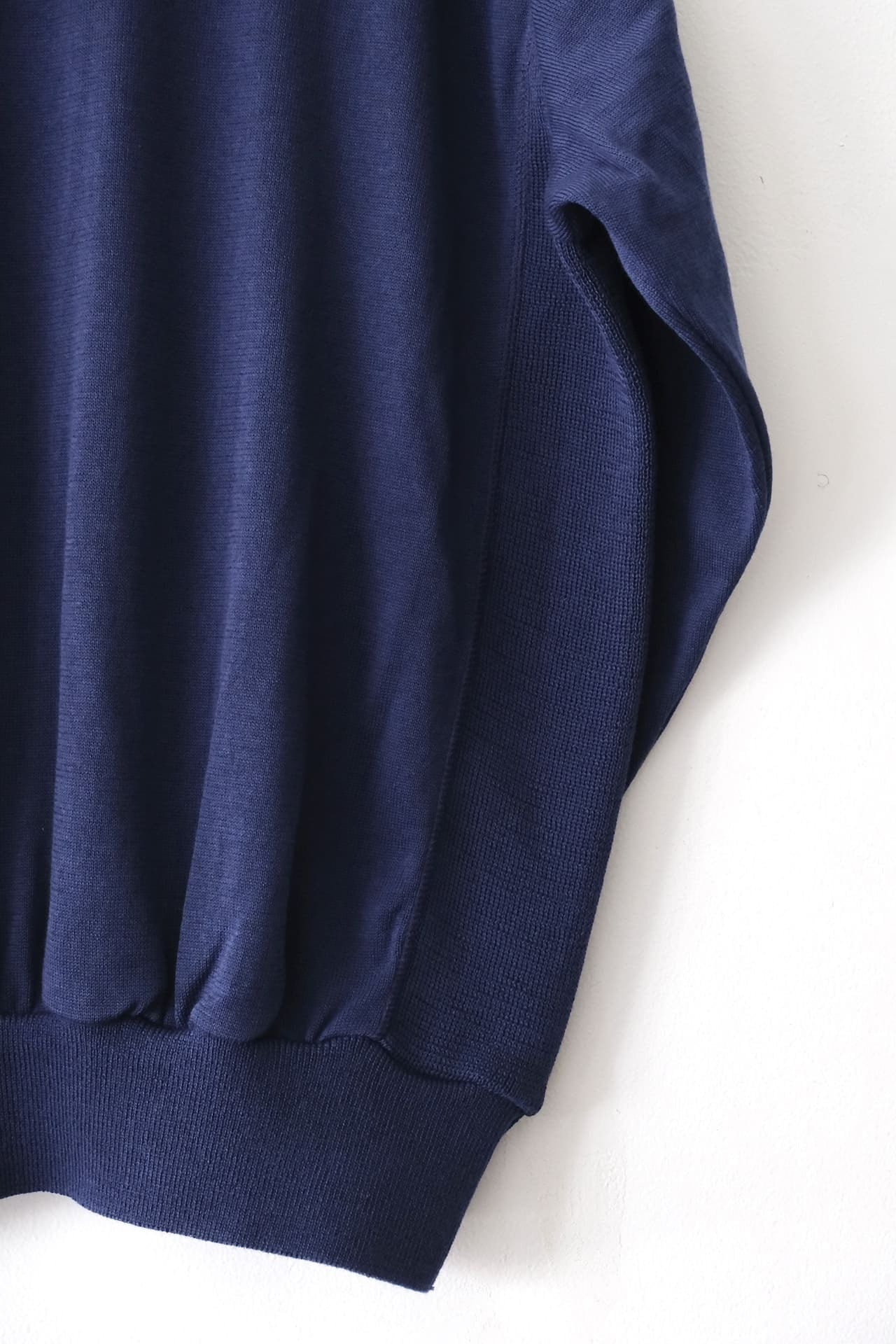 Side Rib Sweater - Royal Blue
