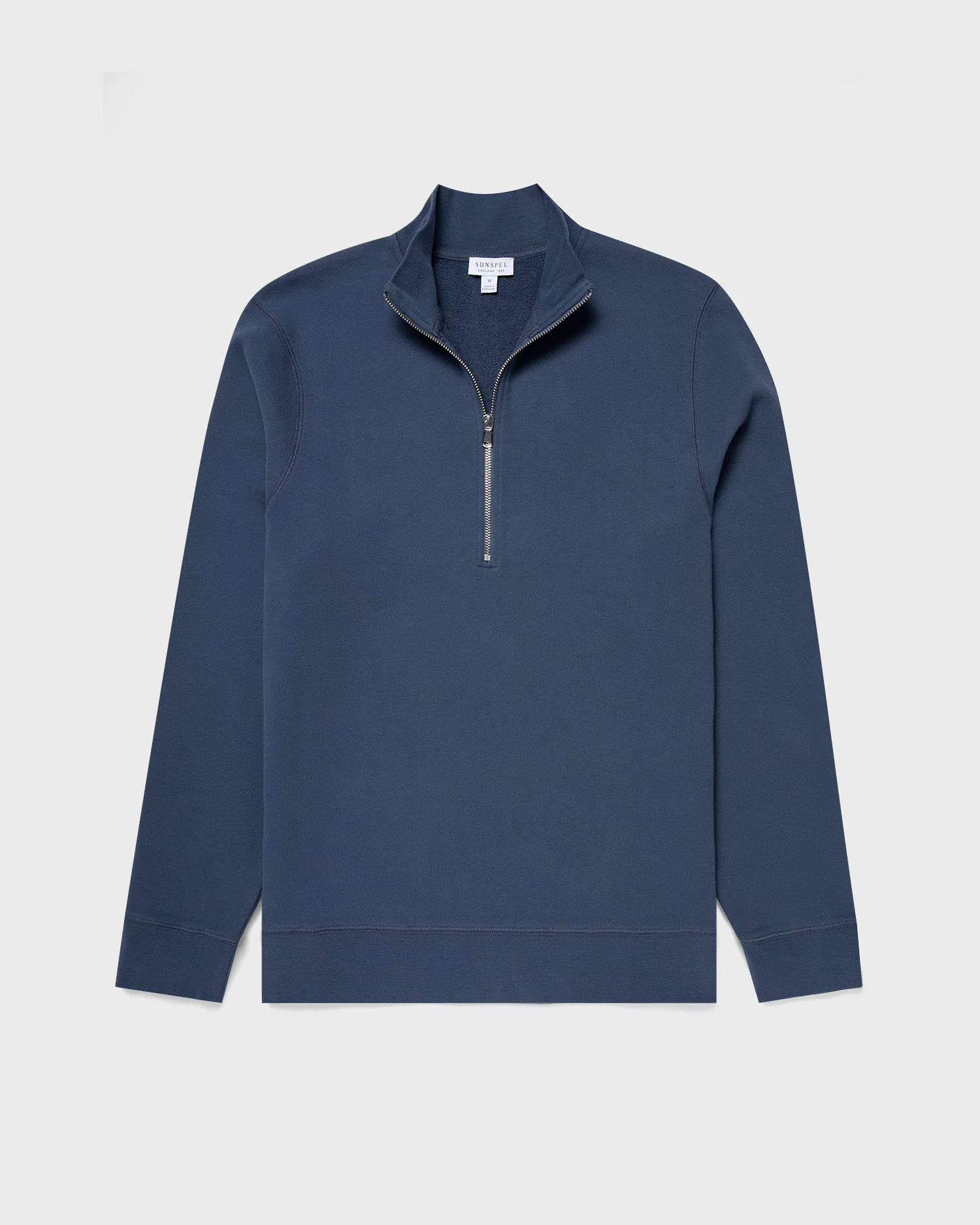 Half Zip Sweatshirt - Slate Blue