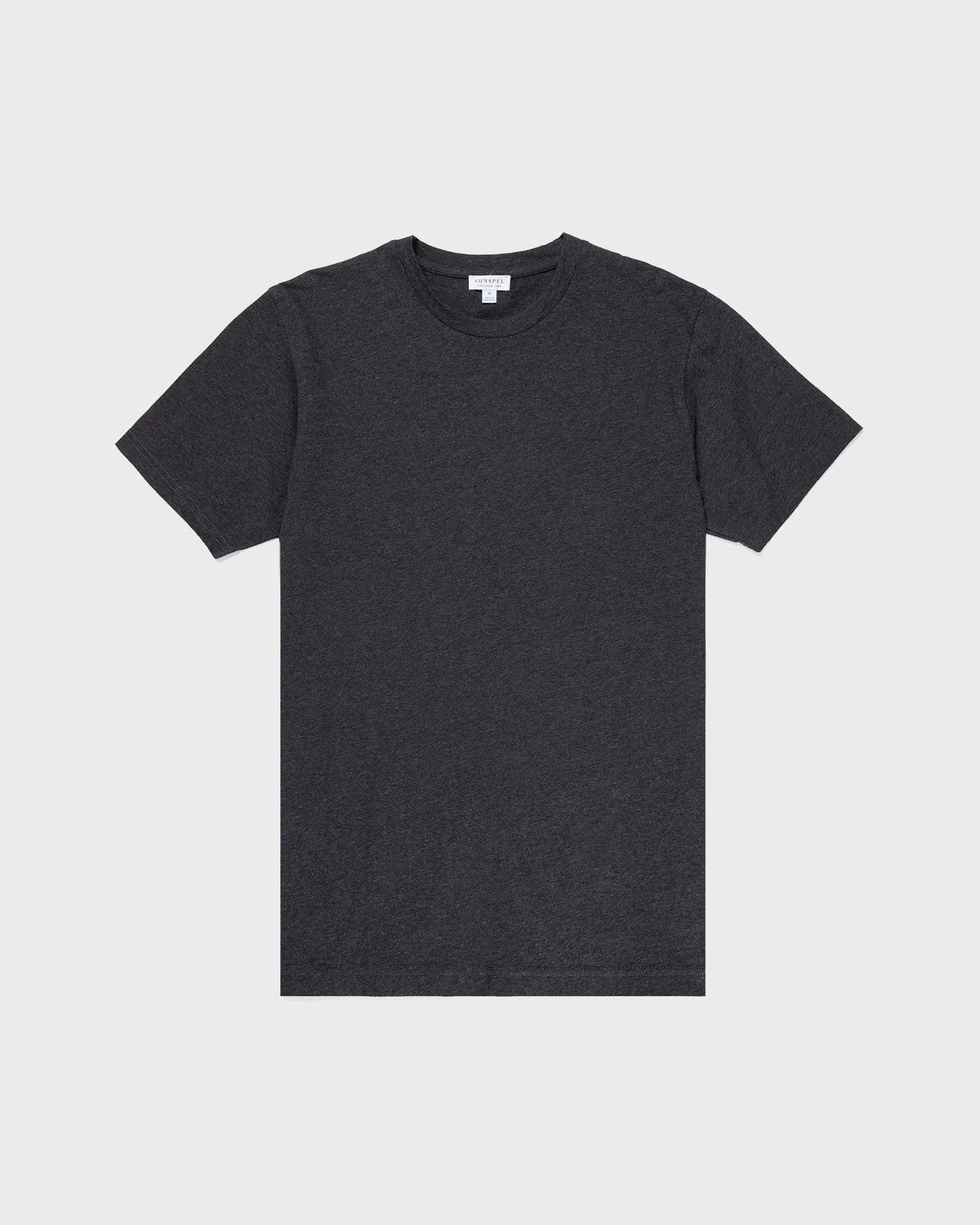 Organic Cotton Riviera T-Shirt - Charcoal Melange