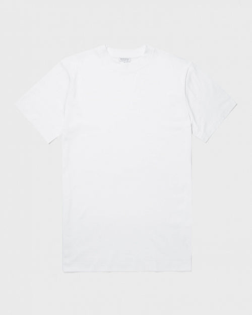 Mock Neck T-shirt - White