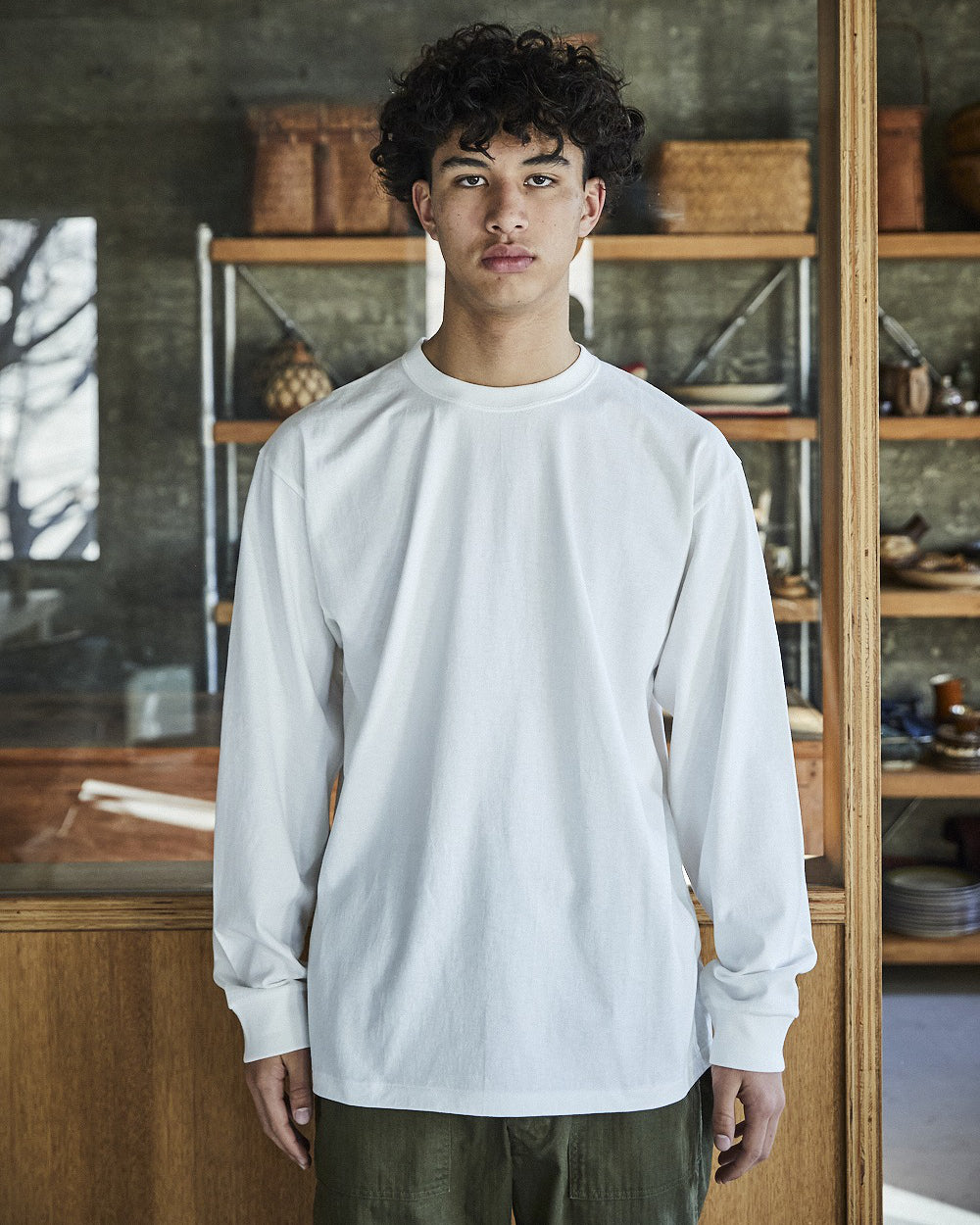 Just Long T-shirt - White