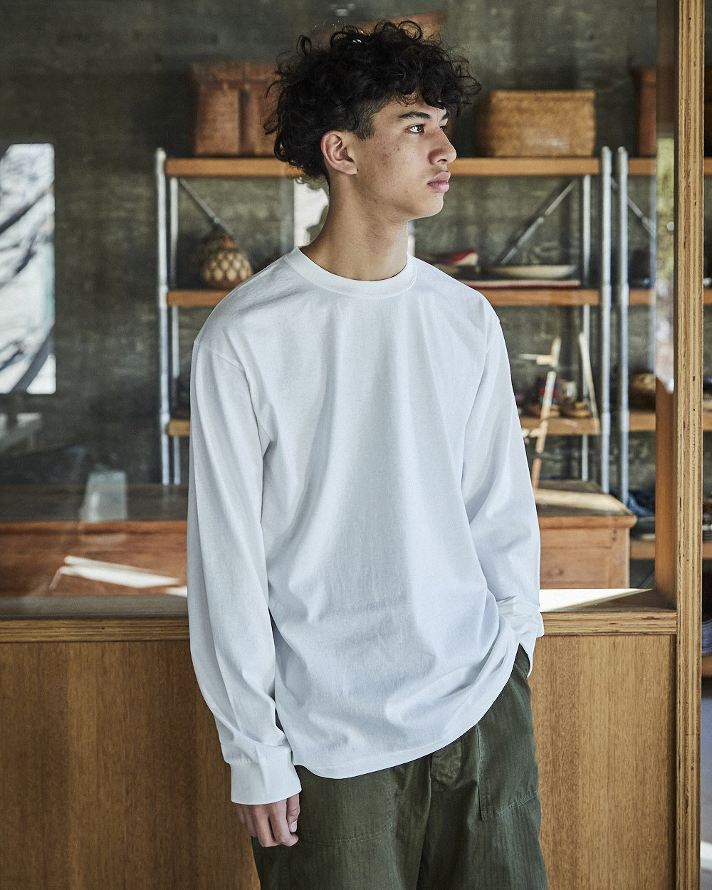 Just Long T-shirt - White