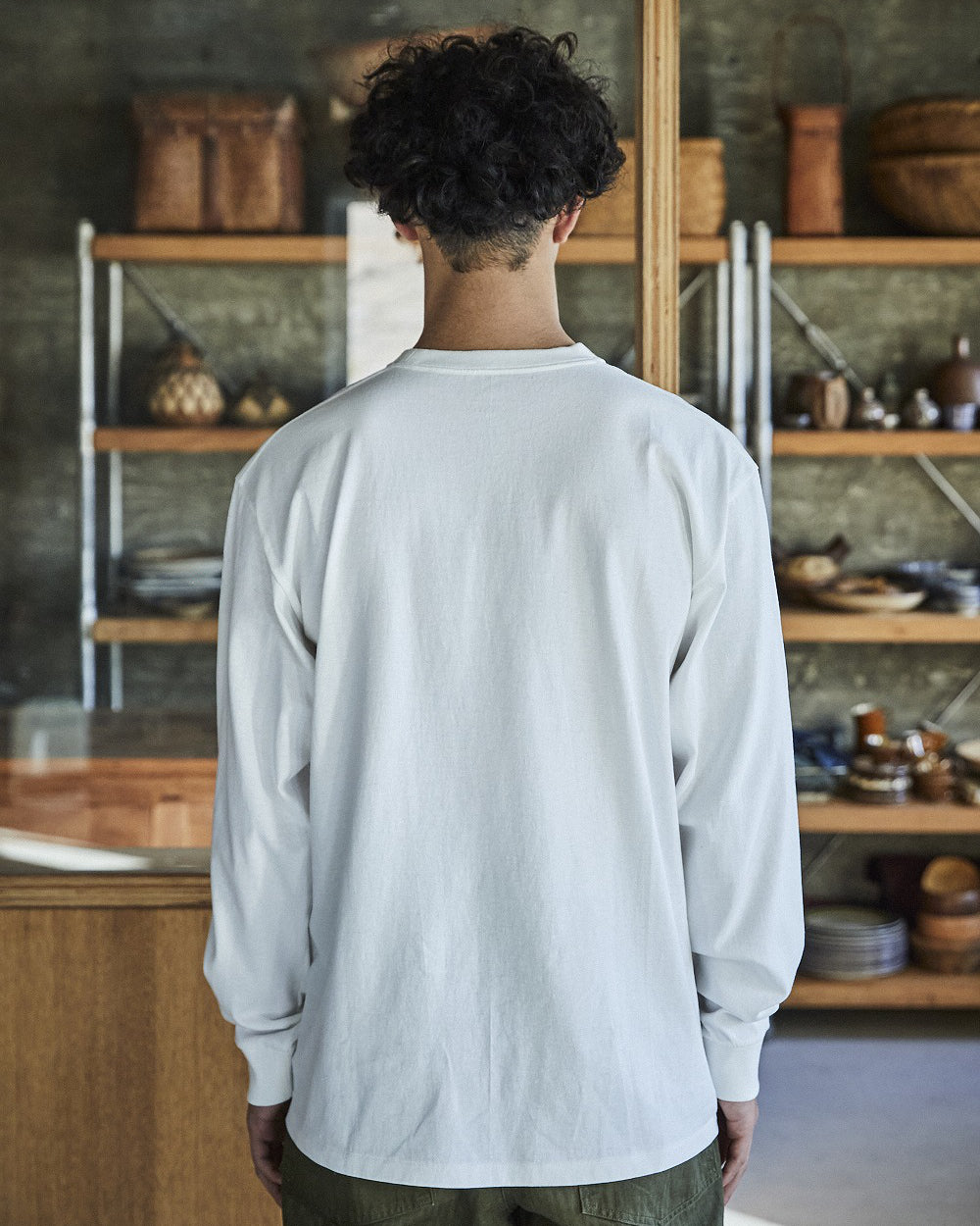 Just Long T-shirt - White