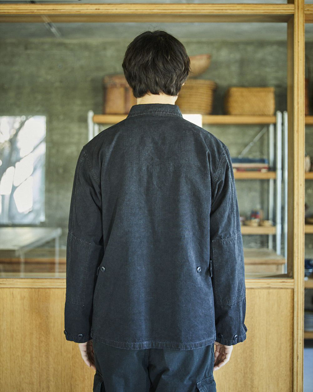 B.D.U Jacket - Stone Washed Black