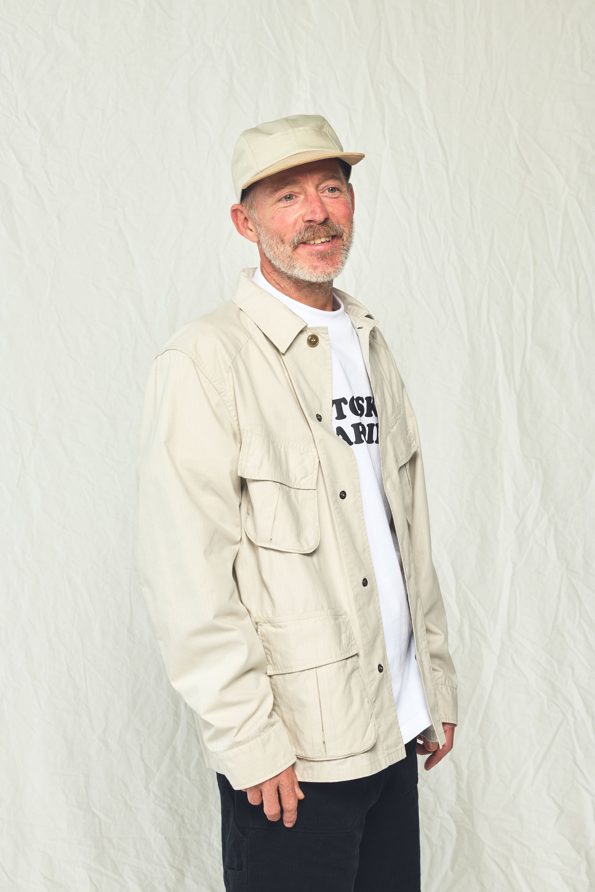 Jungle Fatigue Jacket - Light Beige