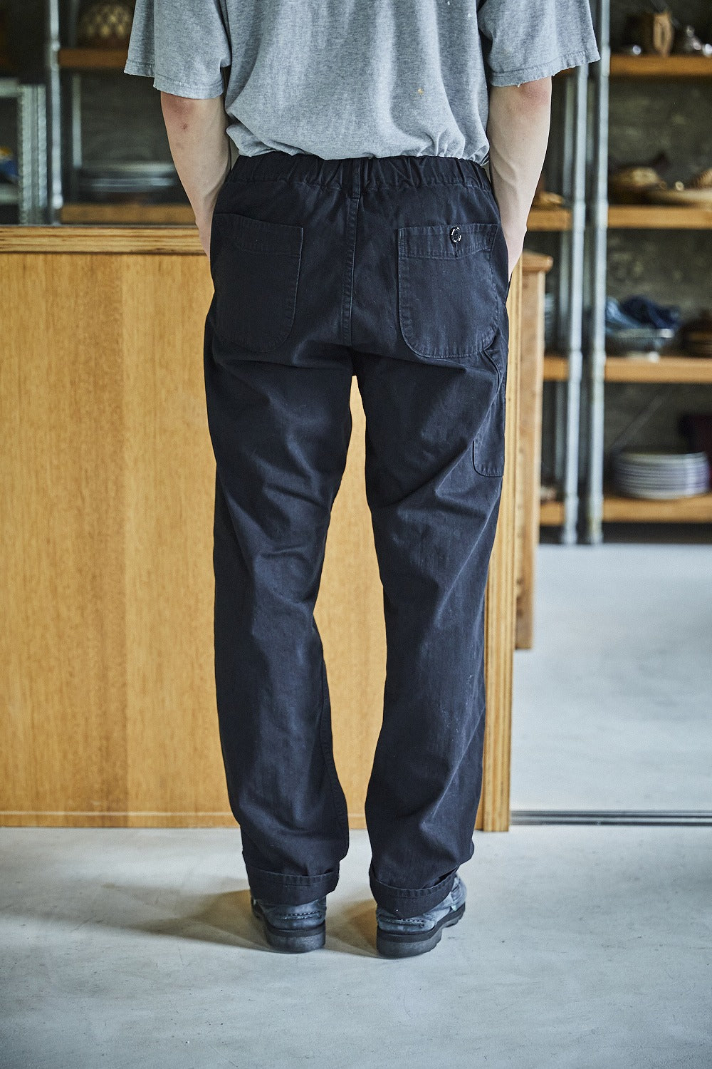 French Work Pants - Black