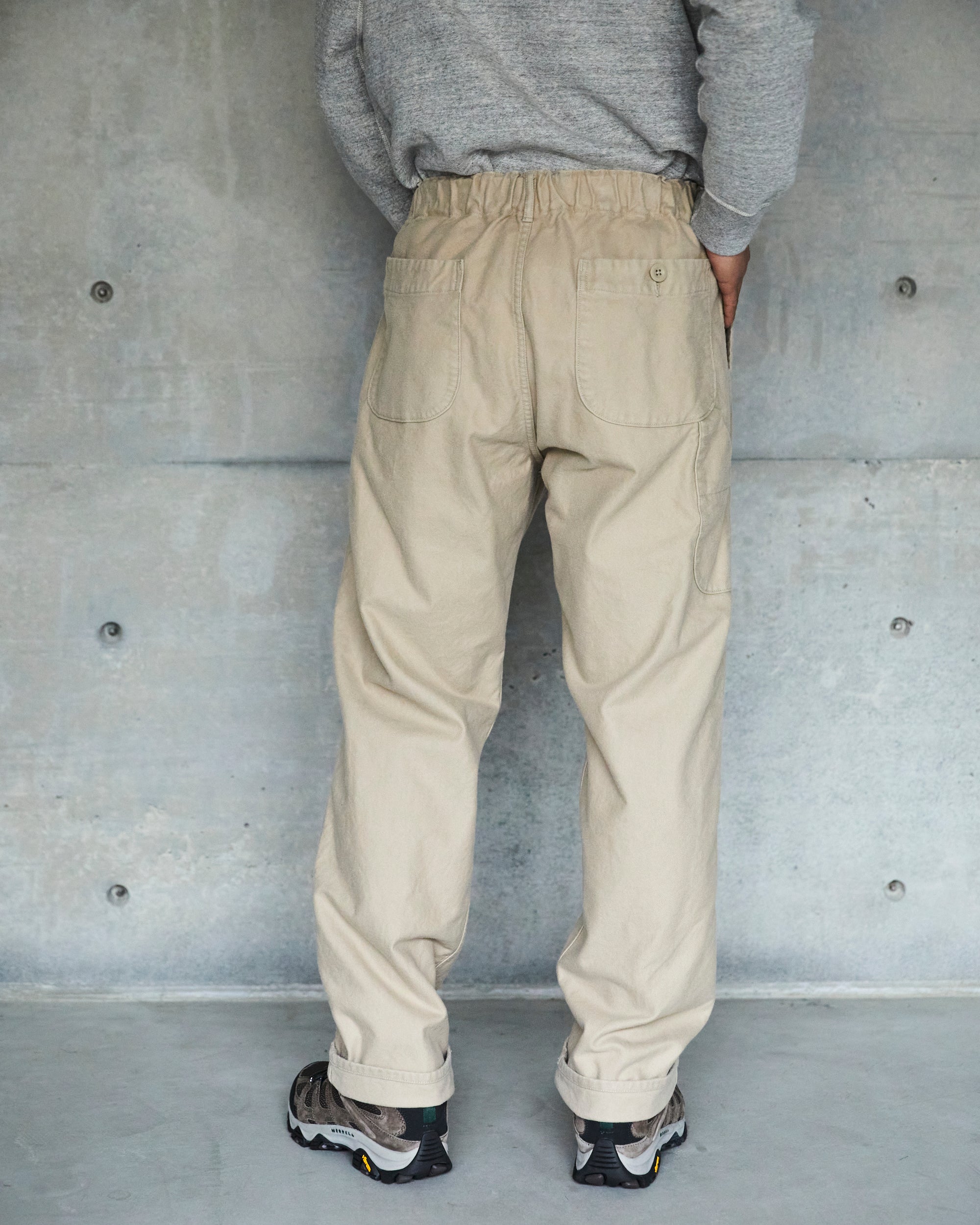 French Work Pants - Beige