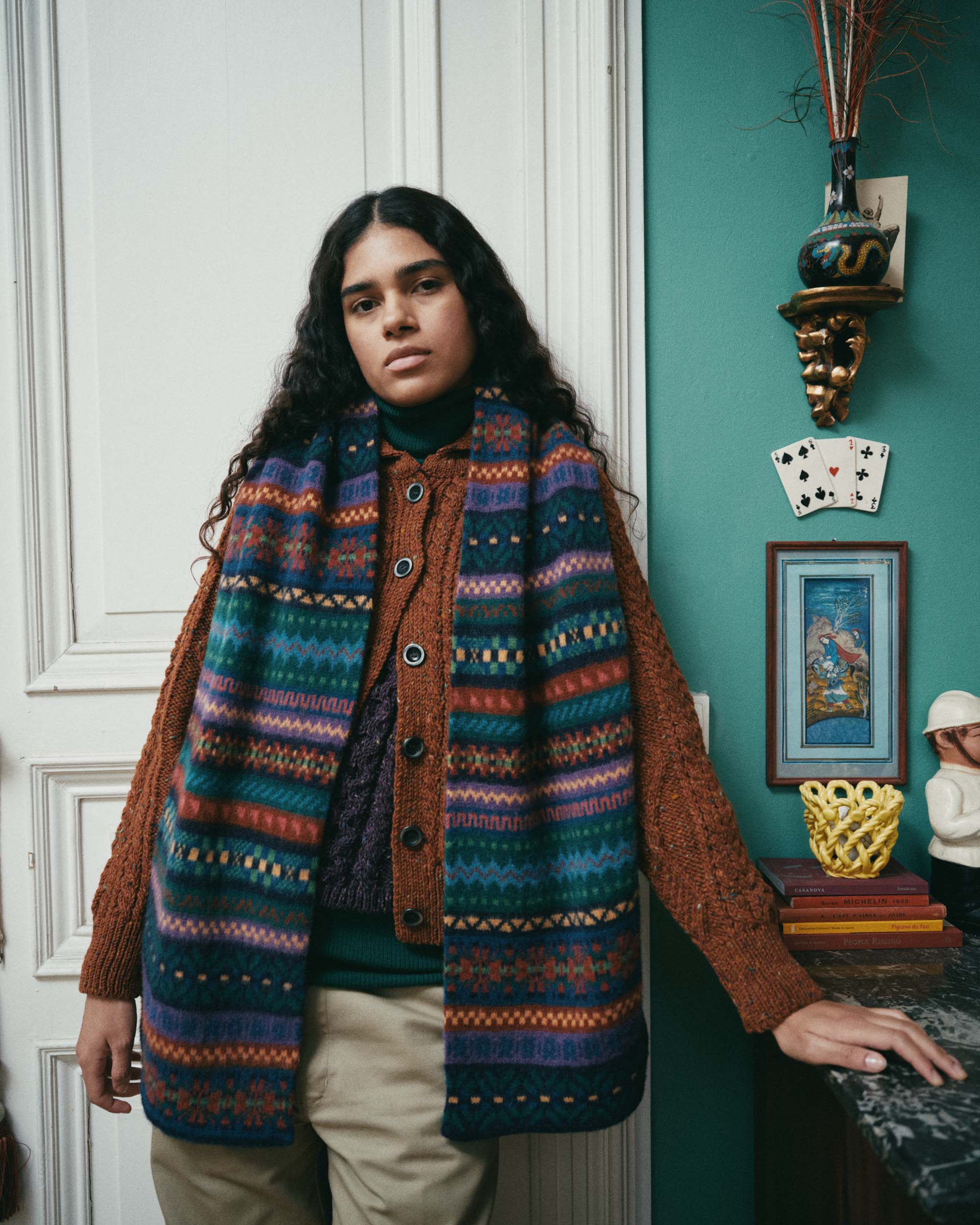 Future Is Mixed Up Scarf - Dreamer