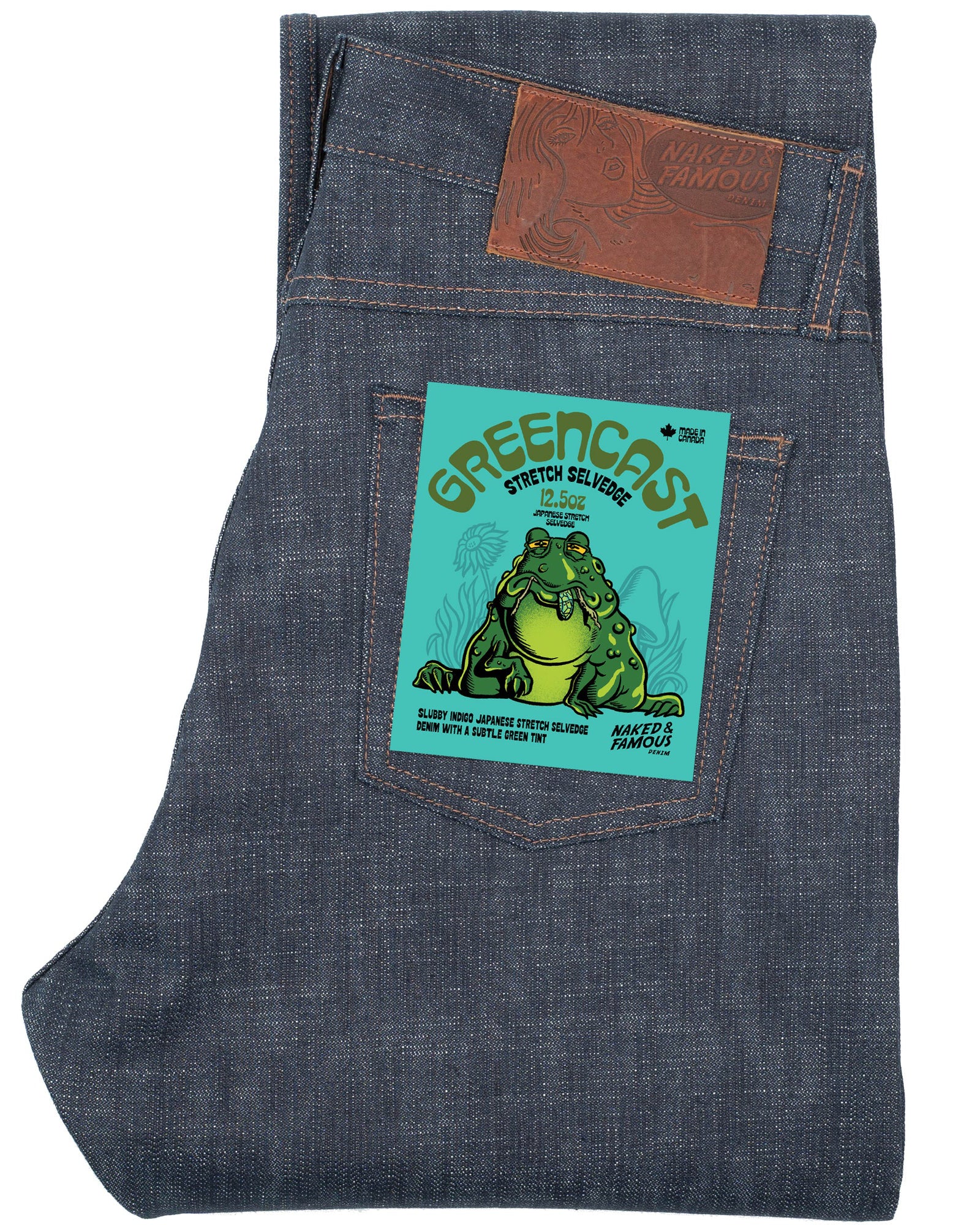 Greencast Slub Stretch Selvedge - True Guy