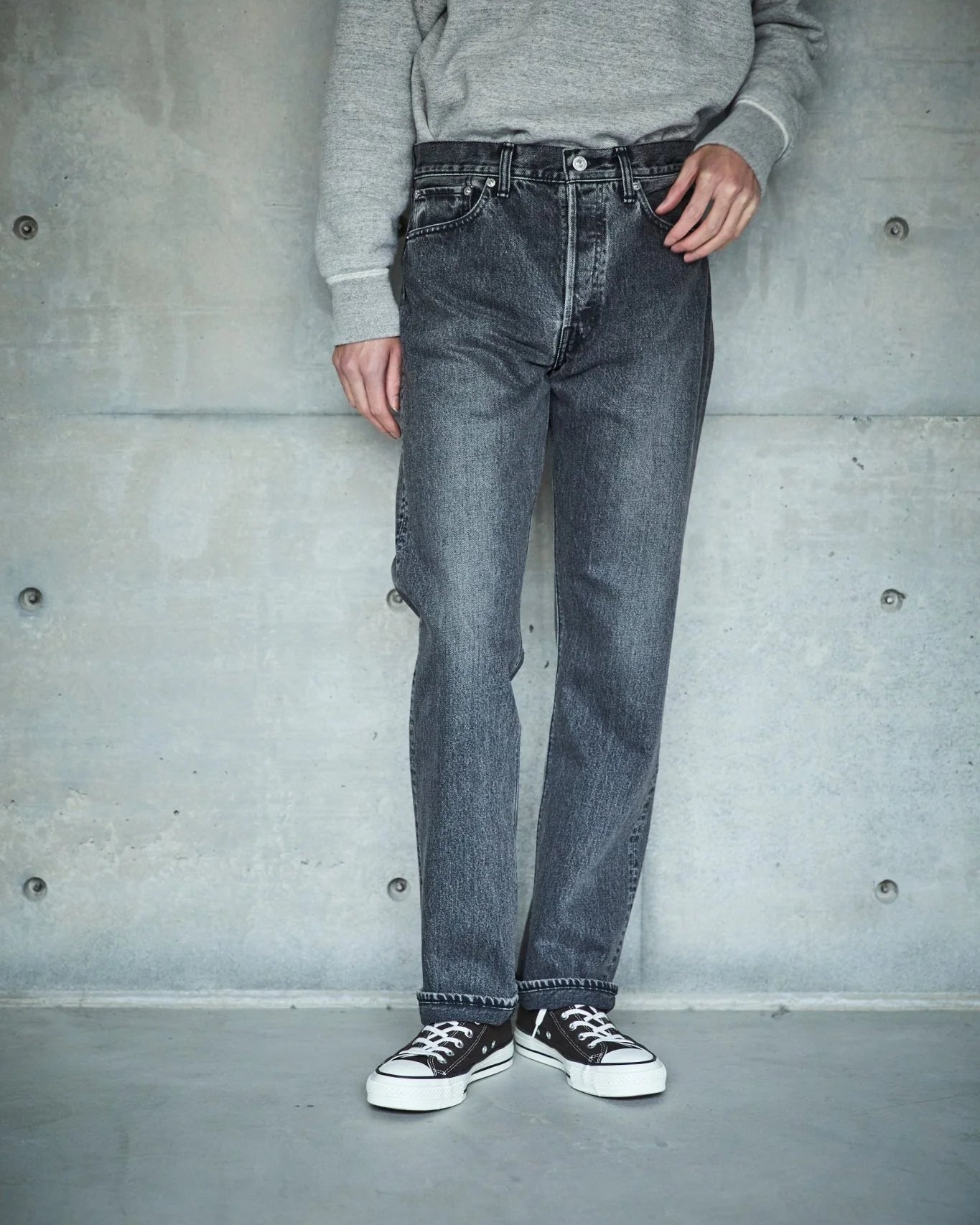105 Ivy Denim - Black Stone