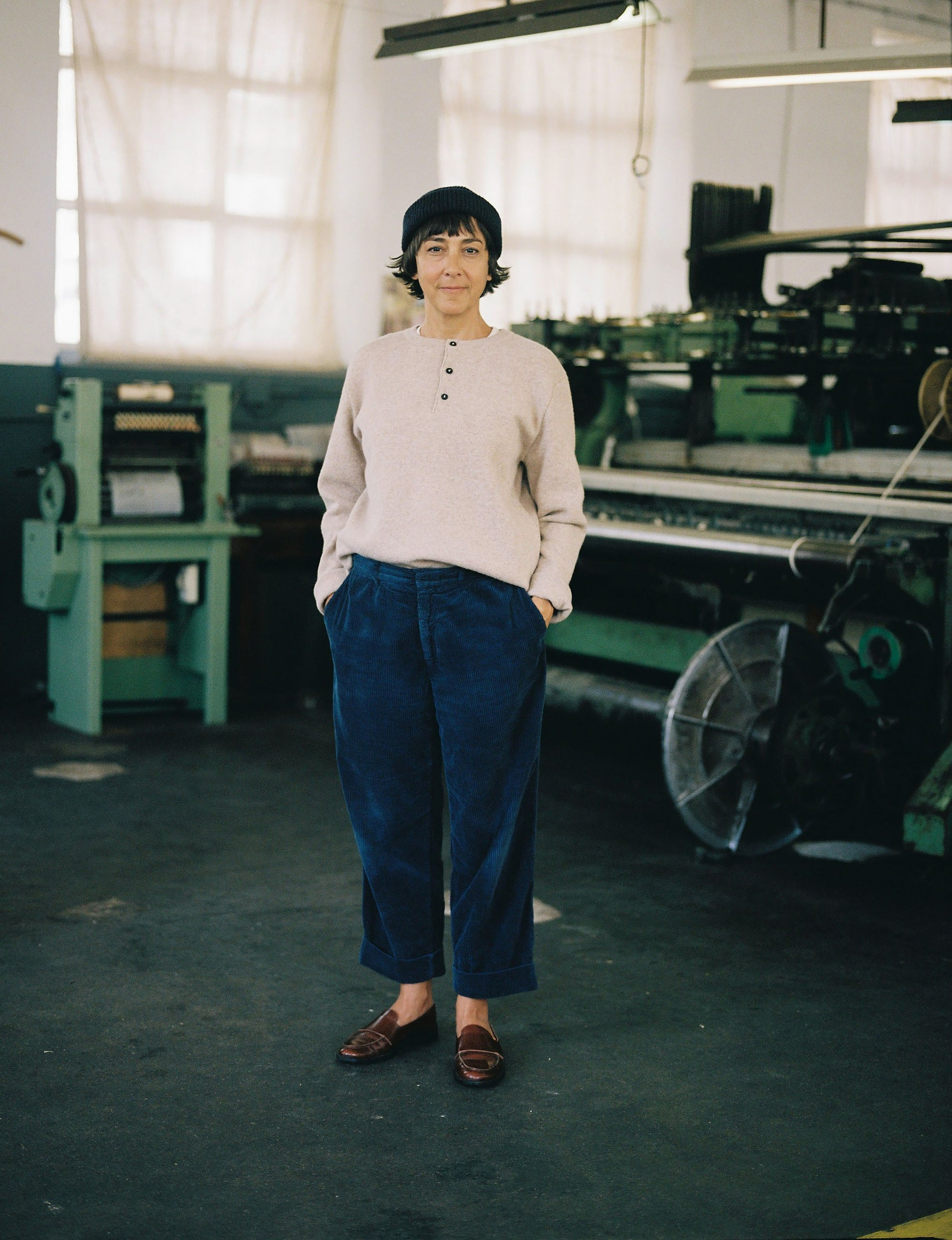 Woolen Henley - Dust