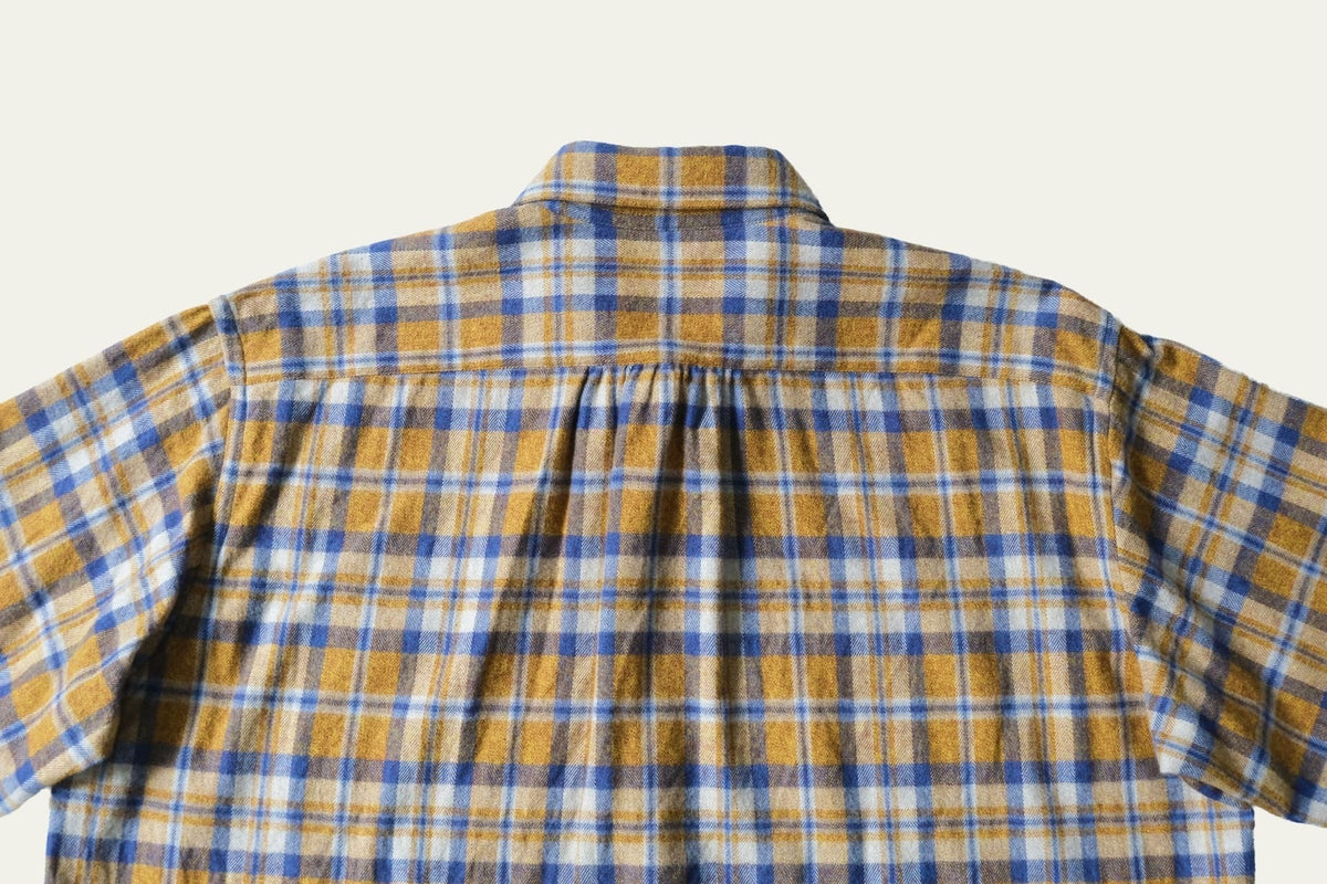 BS Shirt - Orange Check