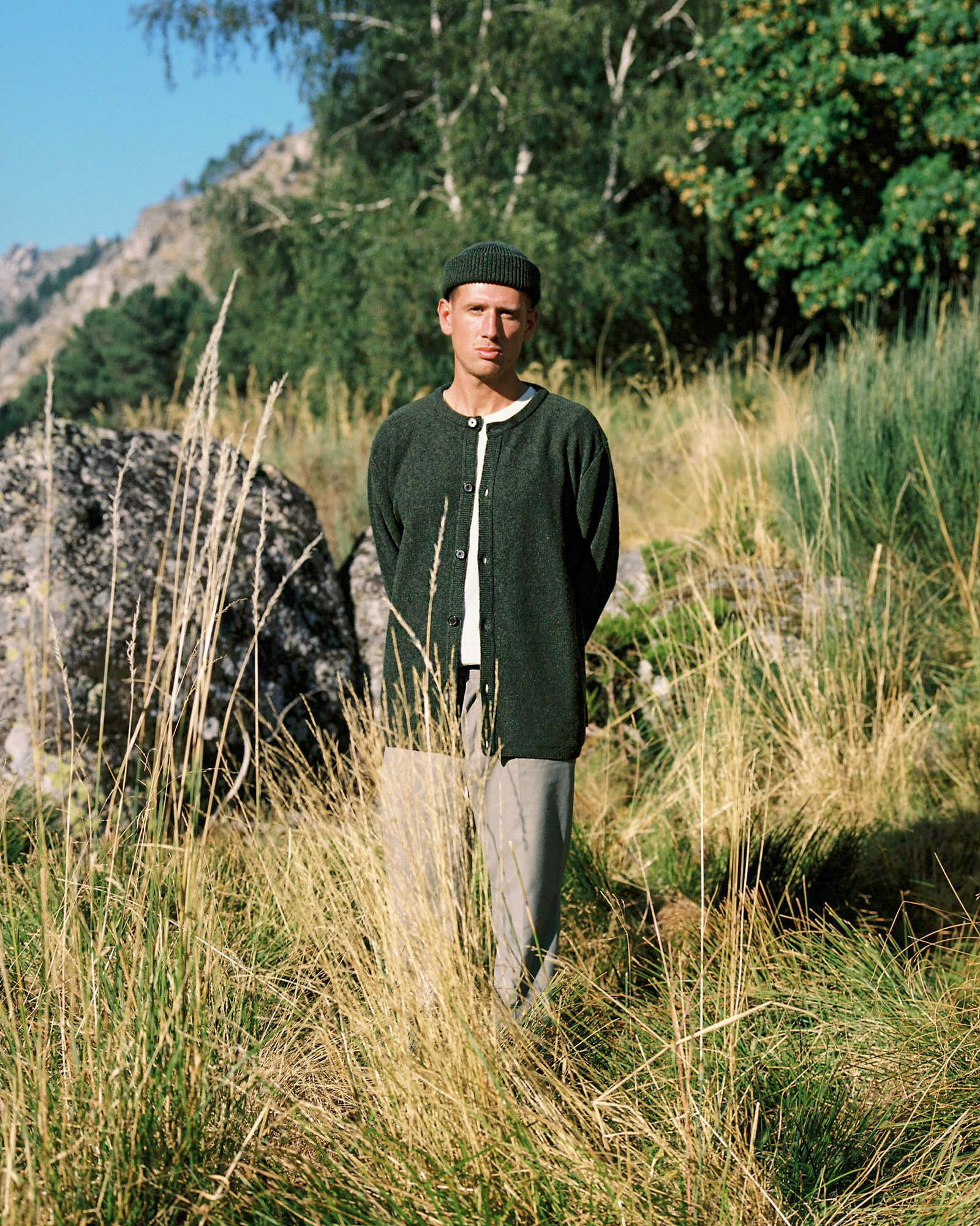 Herder Cardigan - Khaki