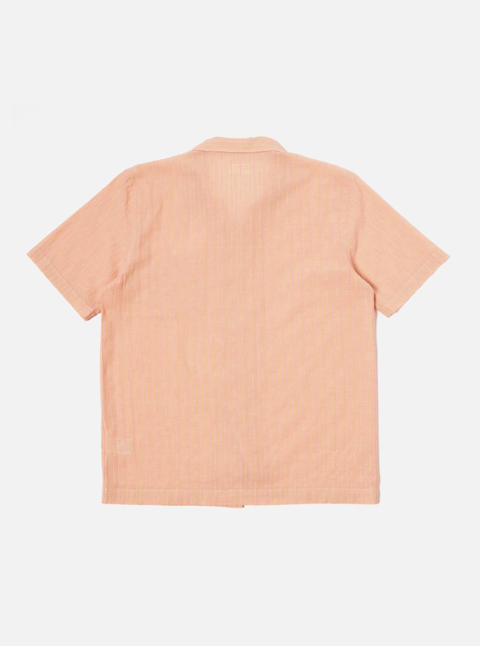 Road Shirt - Beige/Pink Fluro Cotton