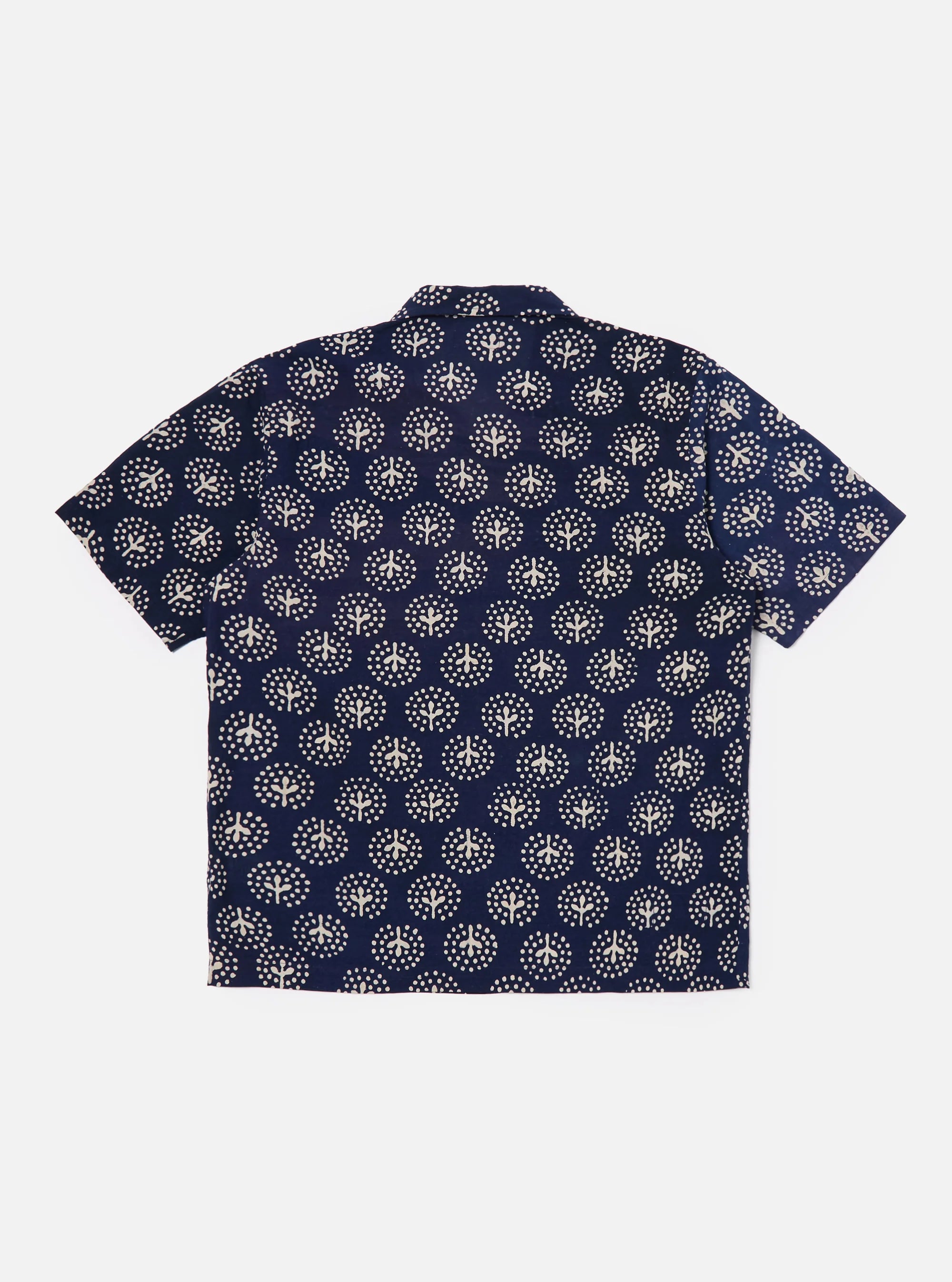 Road Shirt - Navy Magic Circle Print