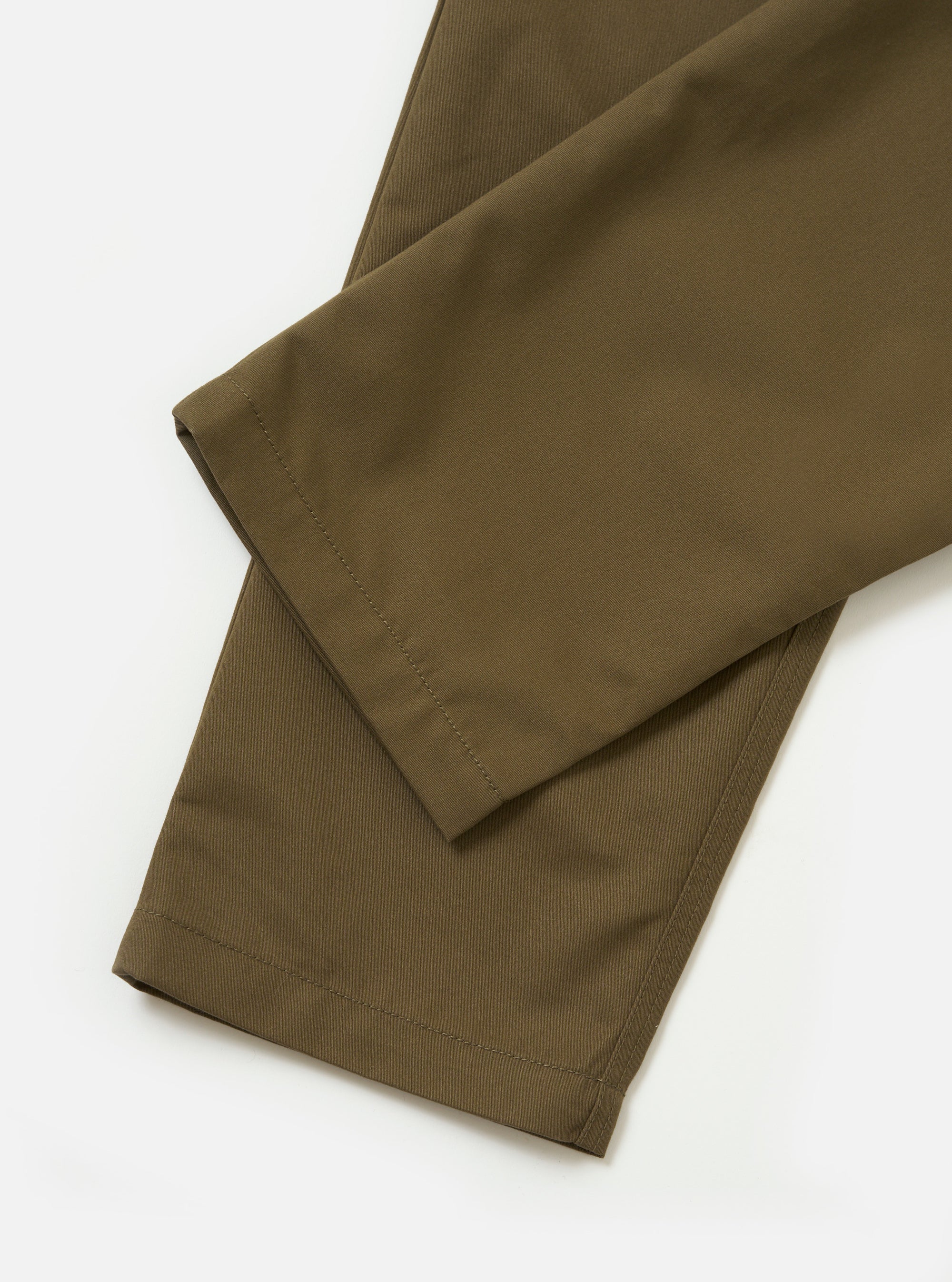 Brushed Polytech Military Chino - Khaki