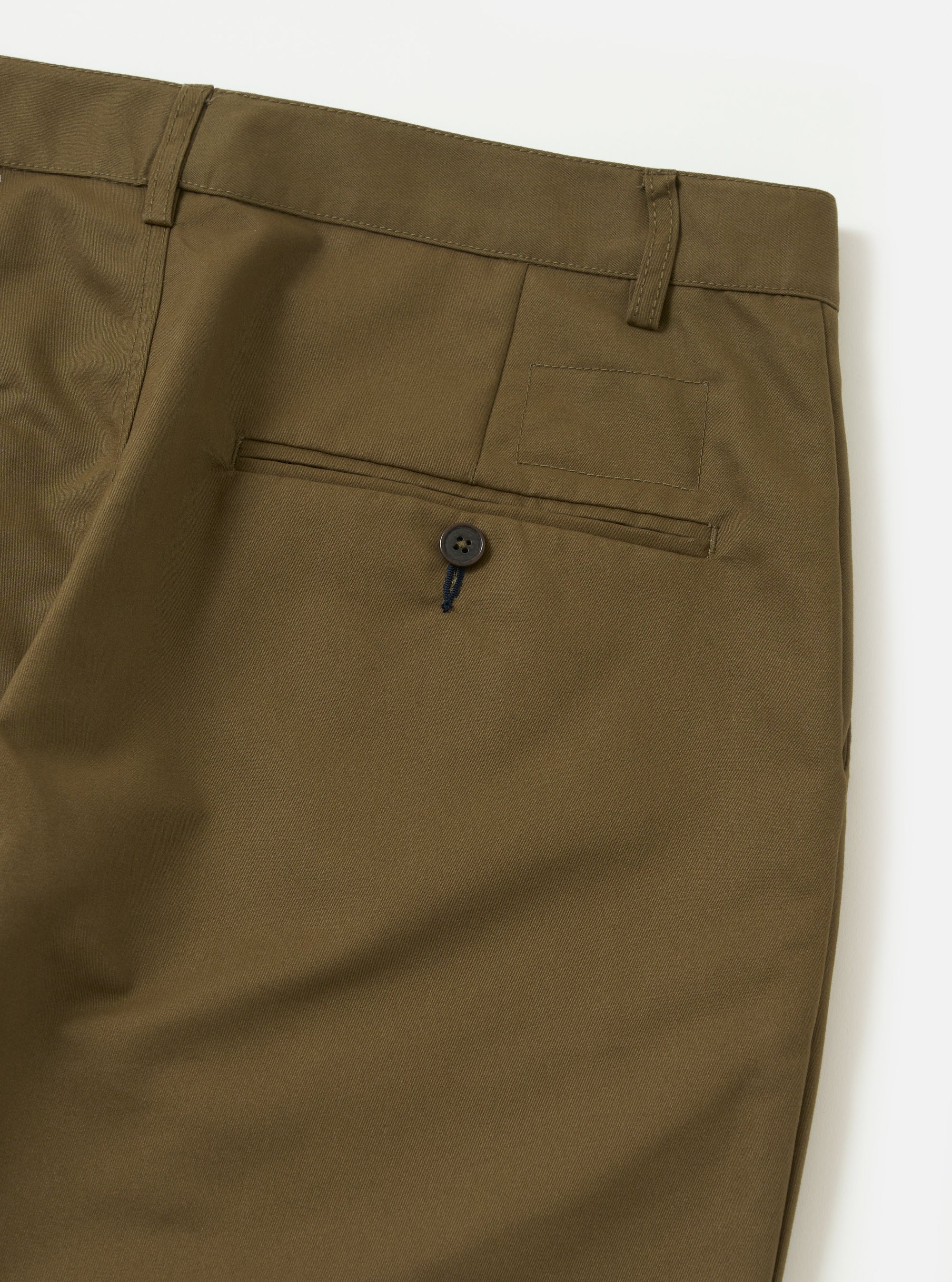Brushed Polytech Military Chino - Khaki