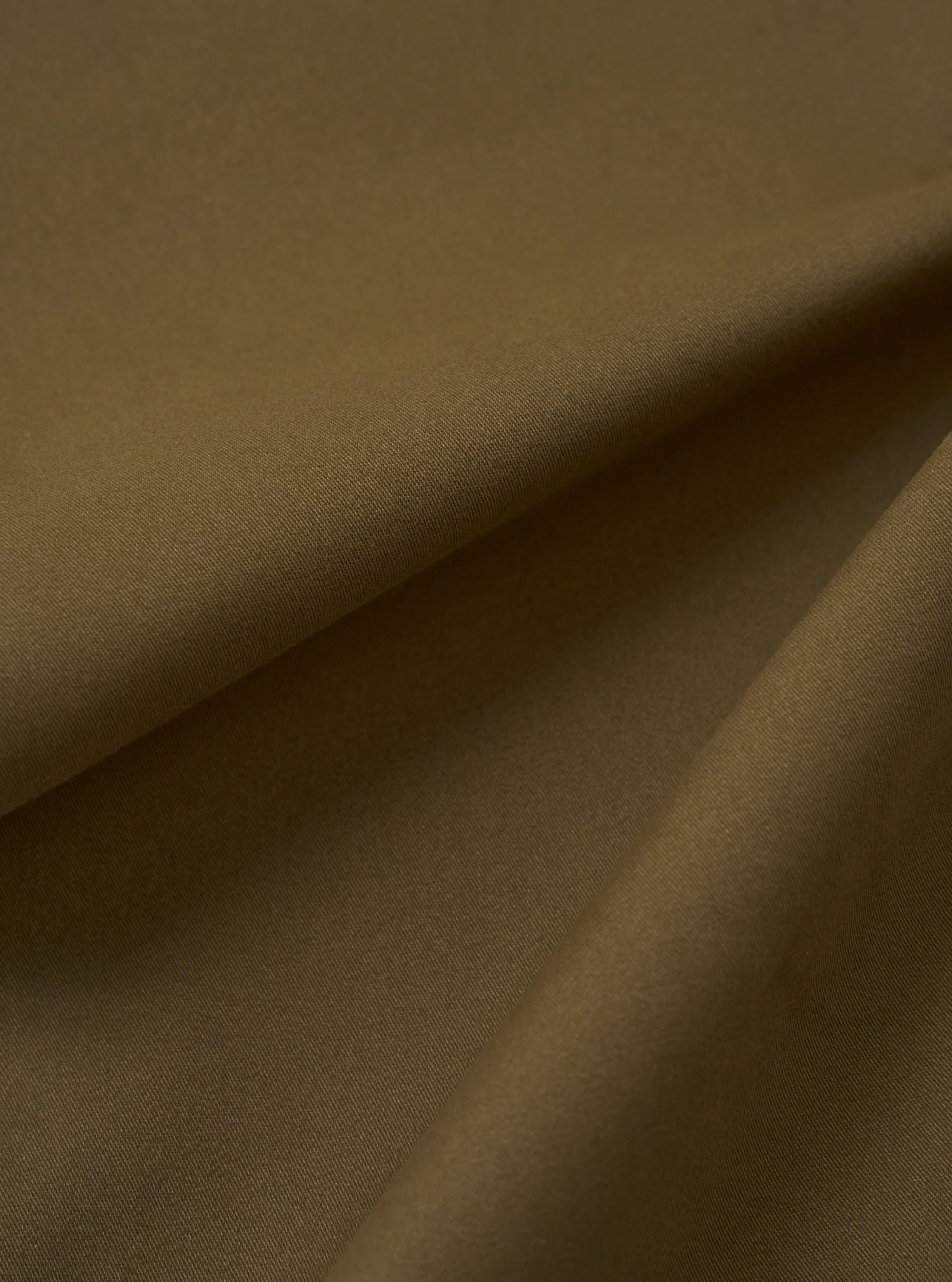 Brushed Polytech Military Chino - Khaki