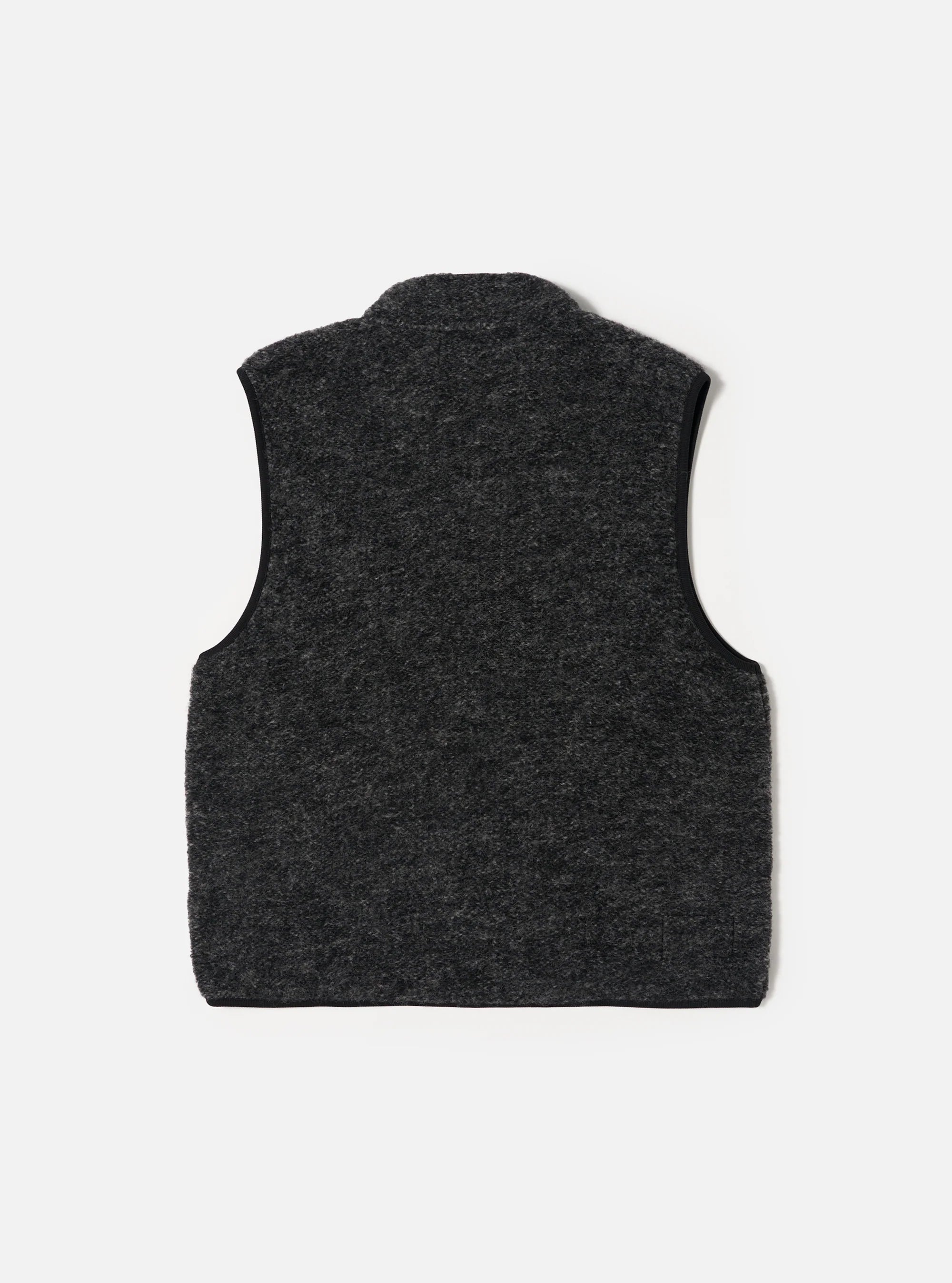 Six Wool Fleece Climbing Gilet - Black