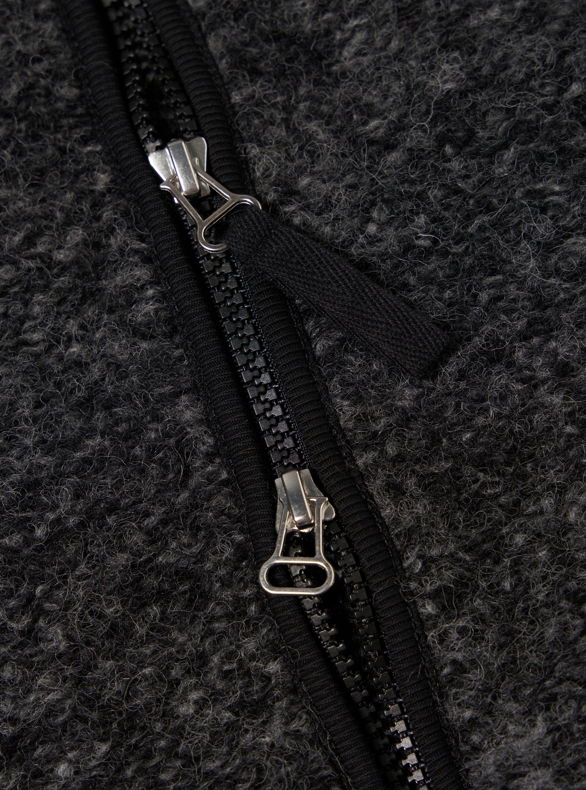Six Wool Fleece Climbing Gilet - Black