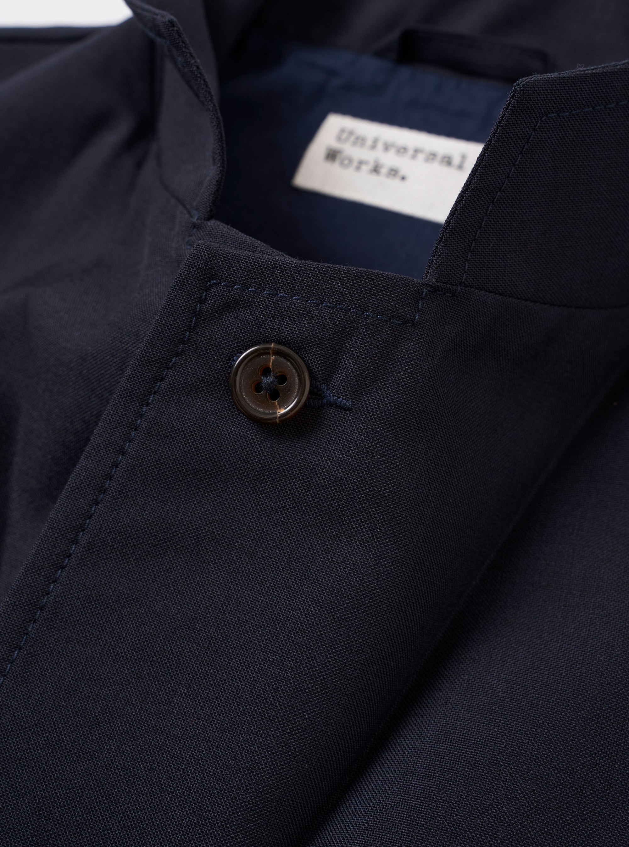 Two Button Jacket - Navy Tropical Suiting