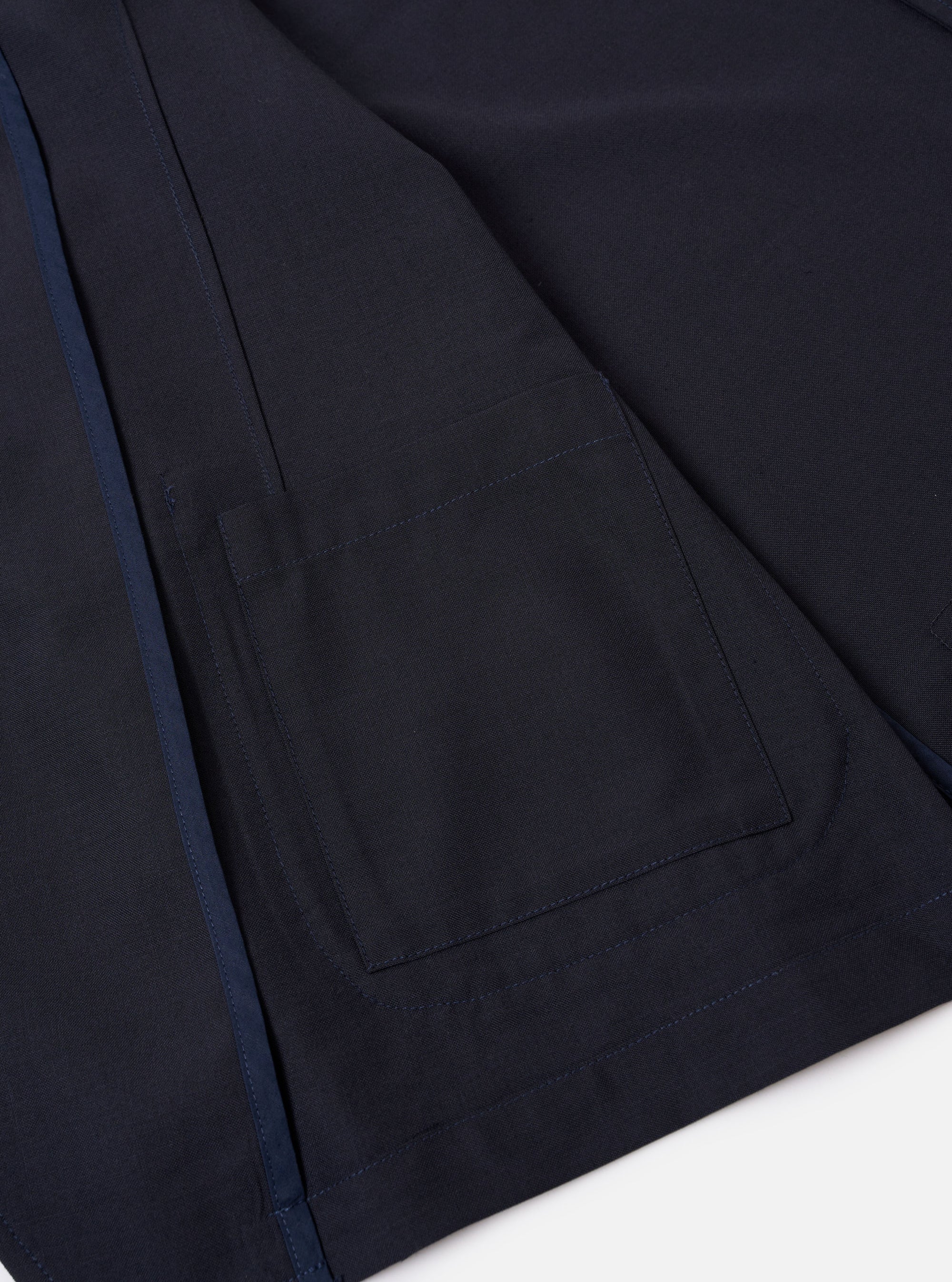 Two Button Jacket - Navy Tropical Suiting