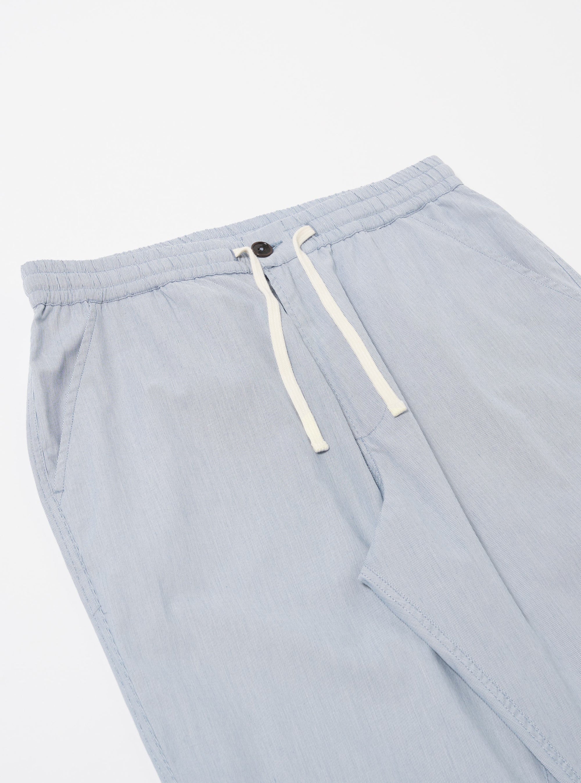 Hi Water Trouser - Navy Kennedy Stripe