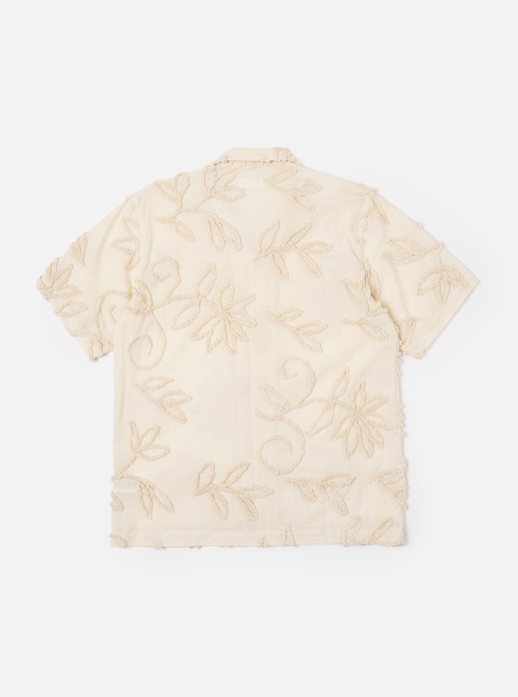 Road Trip Shirt - Ecru 3D Flower