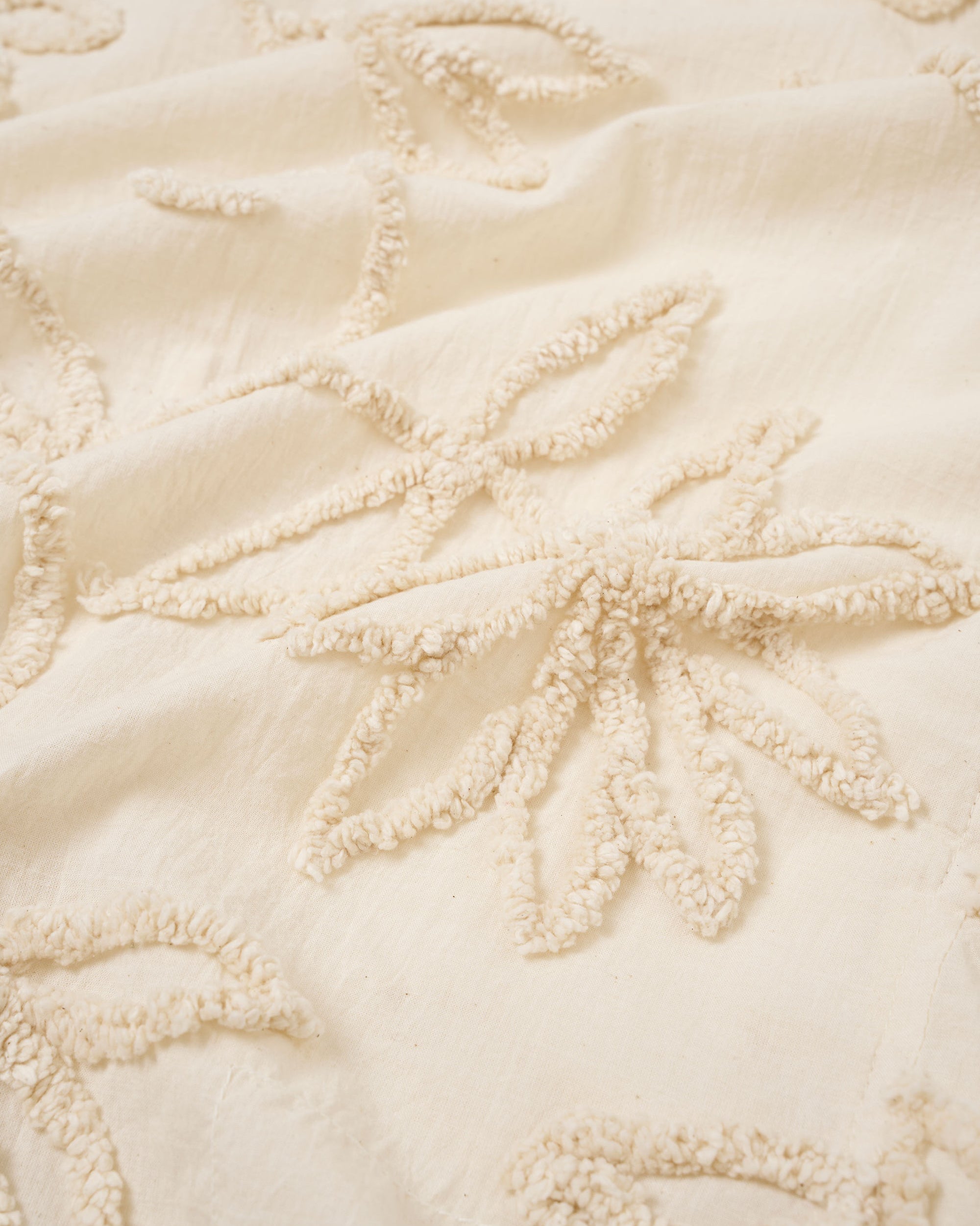 Road Trip Shirt - Ecru 3D Flower