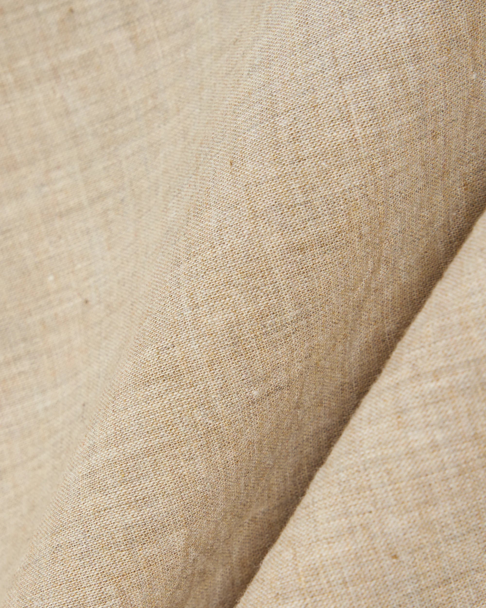Sal Road Shirt - Beige Fine Organic Cotton
