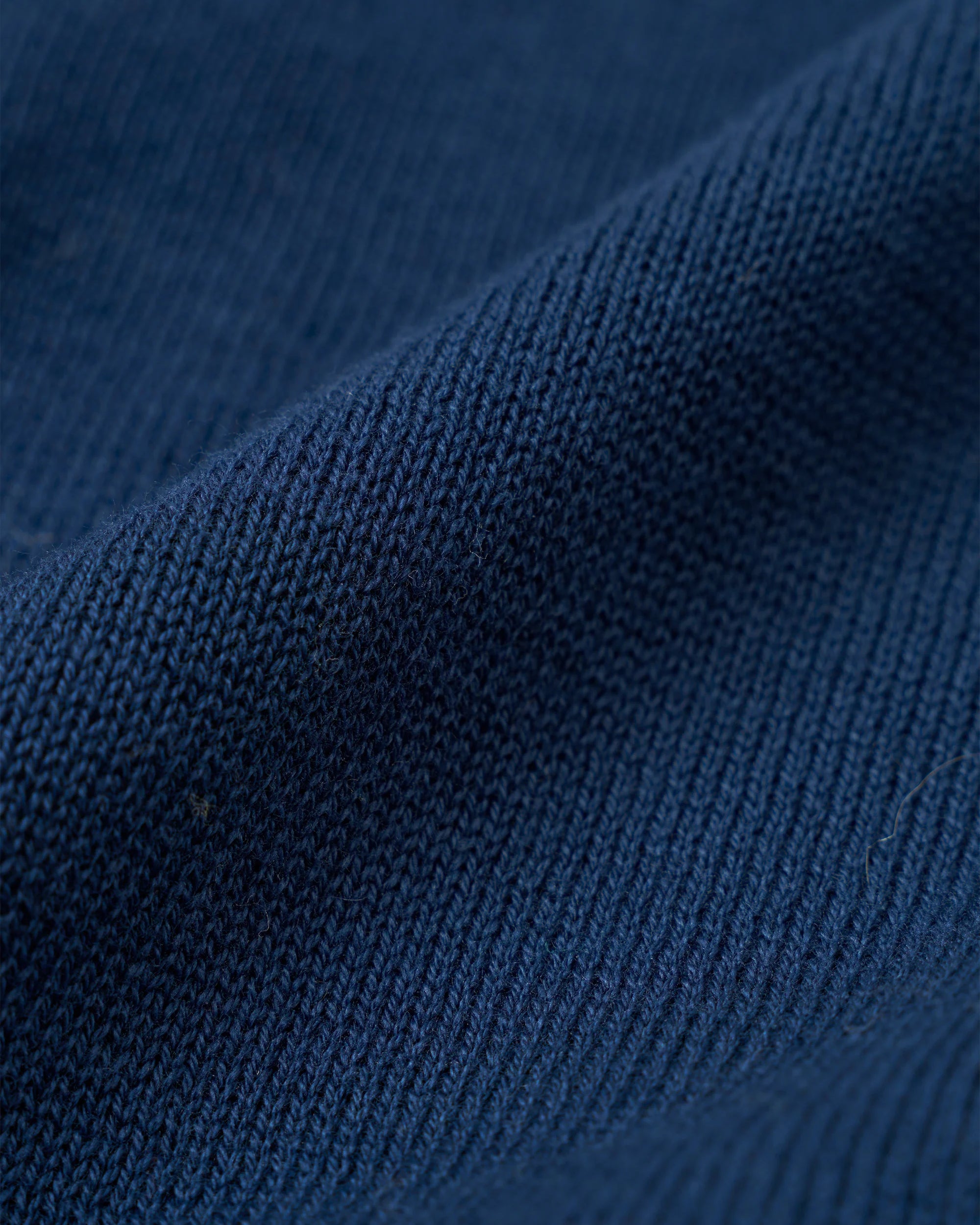 Jonny Knit Shirt - Dark Navy Cotton Lace Knit