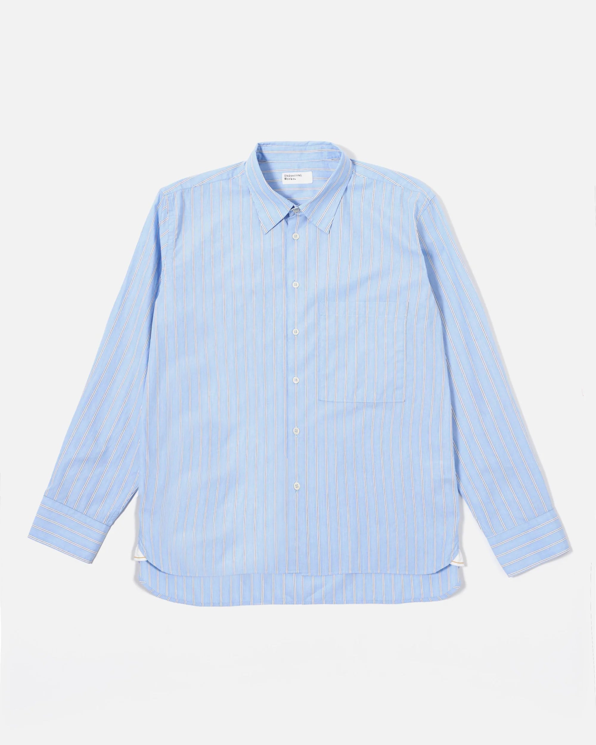Square Pocket Shirt - Blue Mc Stripe