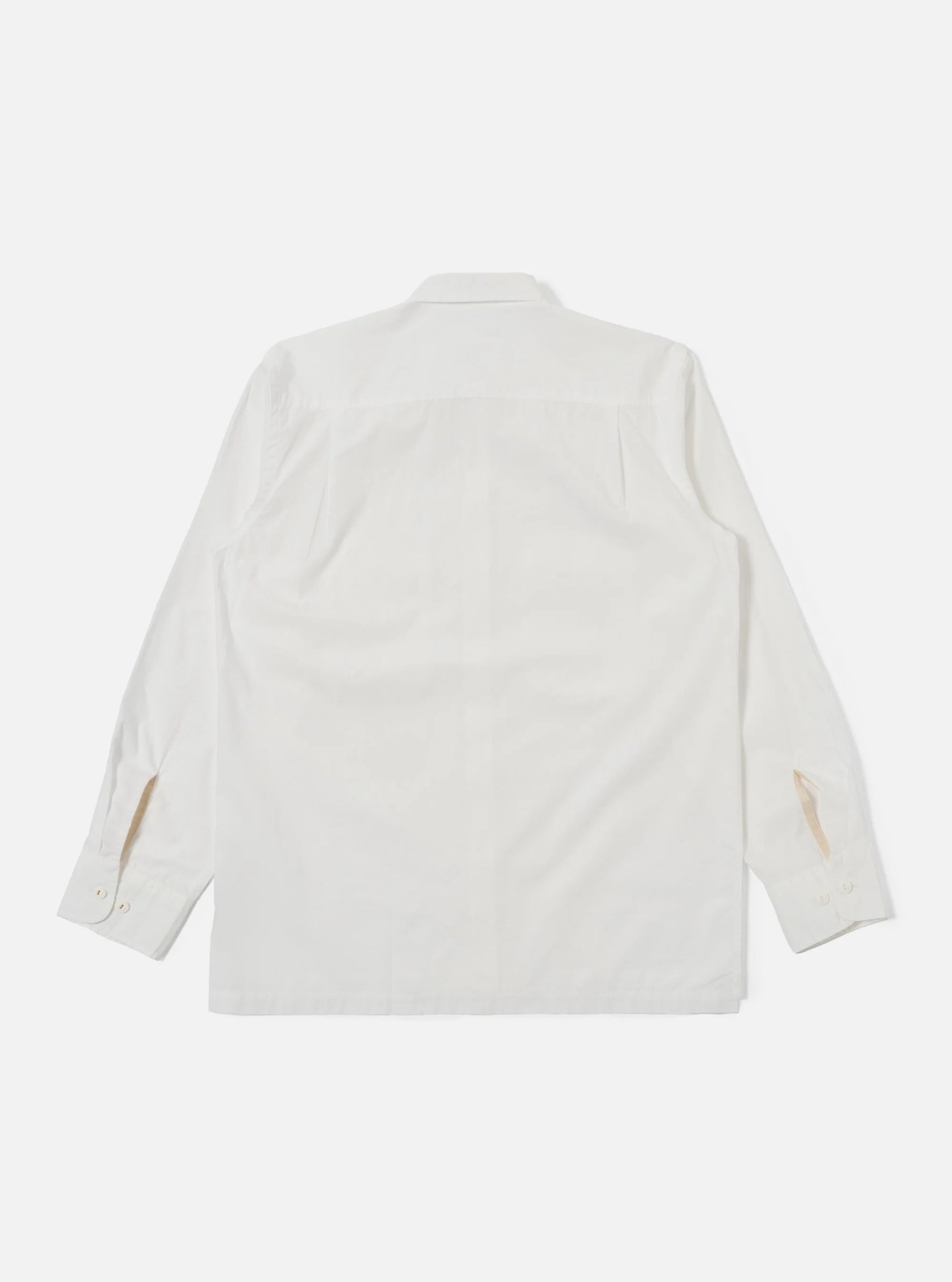 CPO Shirt - Ecru Organic Fine Poplin