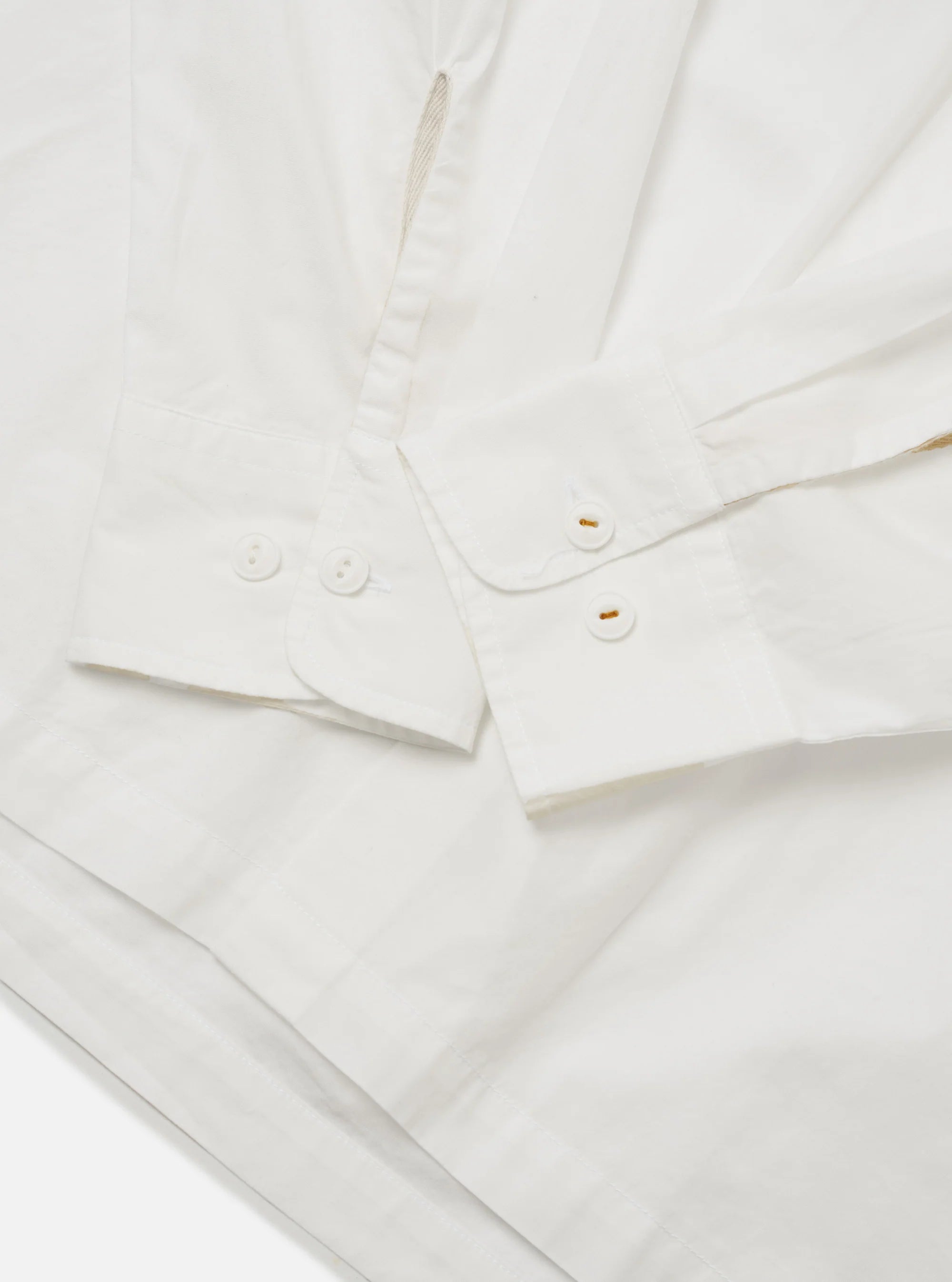 CPO Shirt - Ecru Organic Fine Poplin