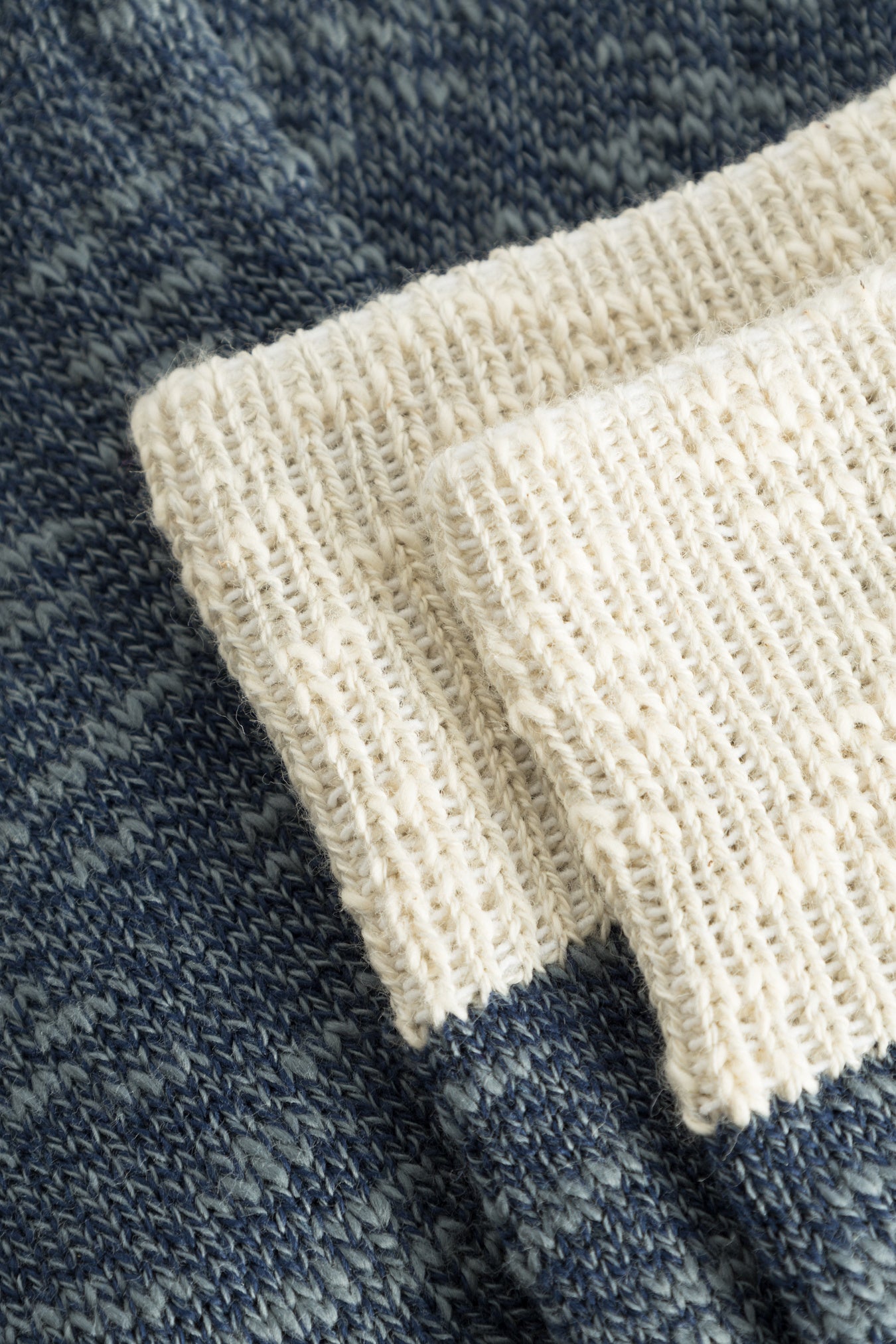 Ebbe Slub Socks - Steel Blue