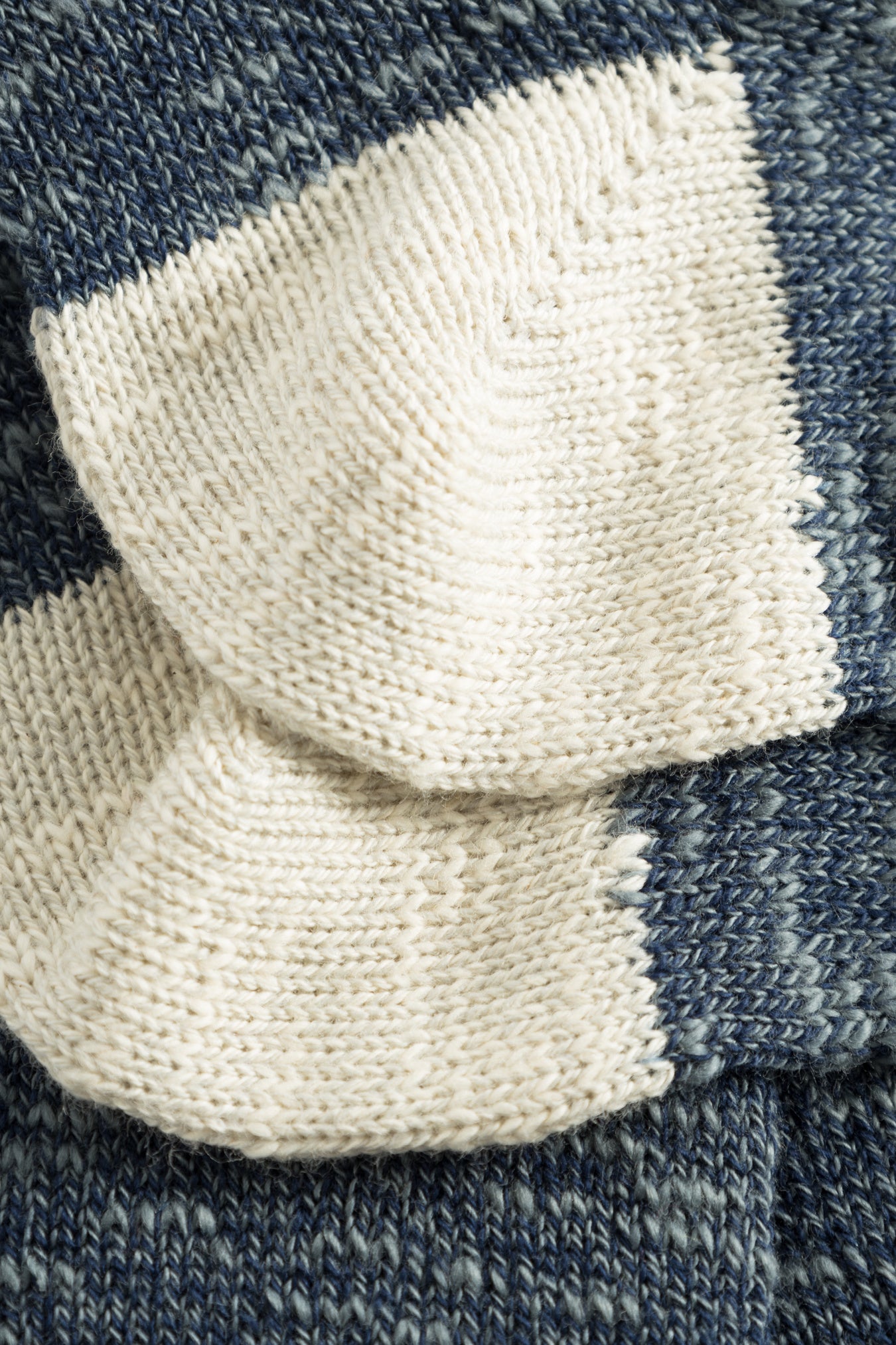 Ebbe Slub Socks - Steel Blue