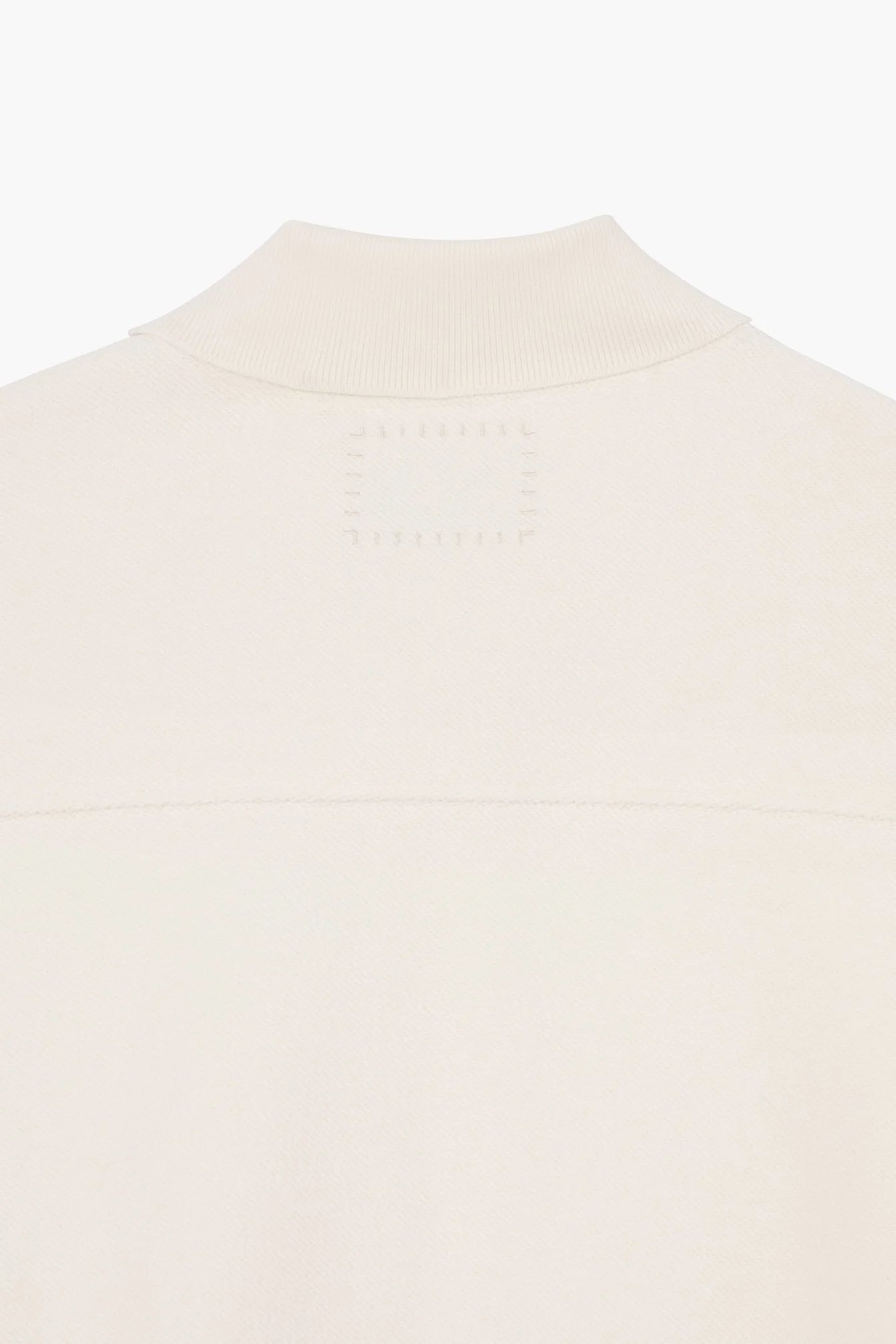 Reversed Polo Sweatshirt - Natural