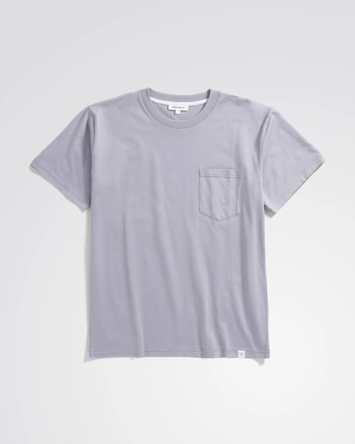 Johannes Organic Pocket T-shirt - Crocus Purple