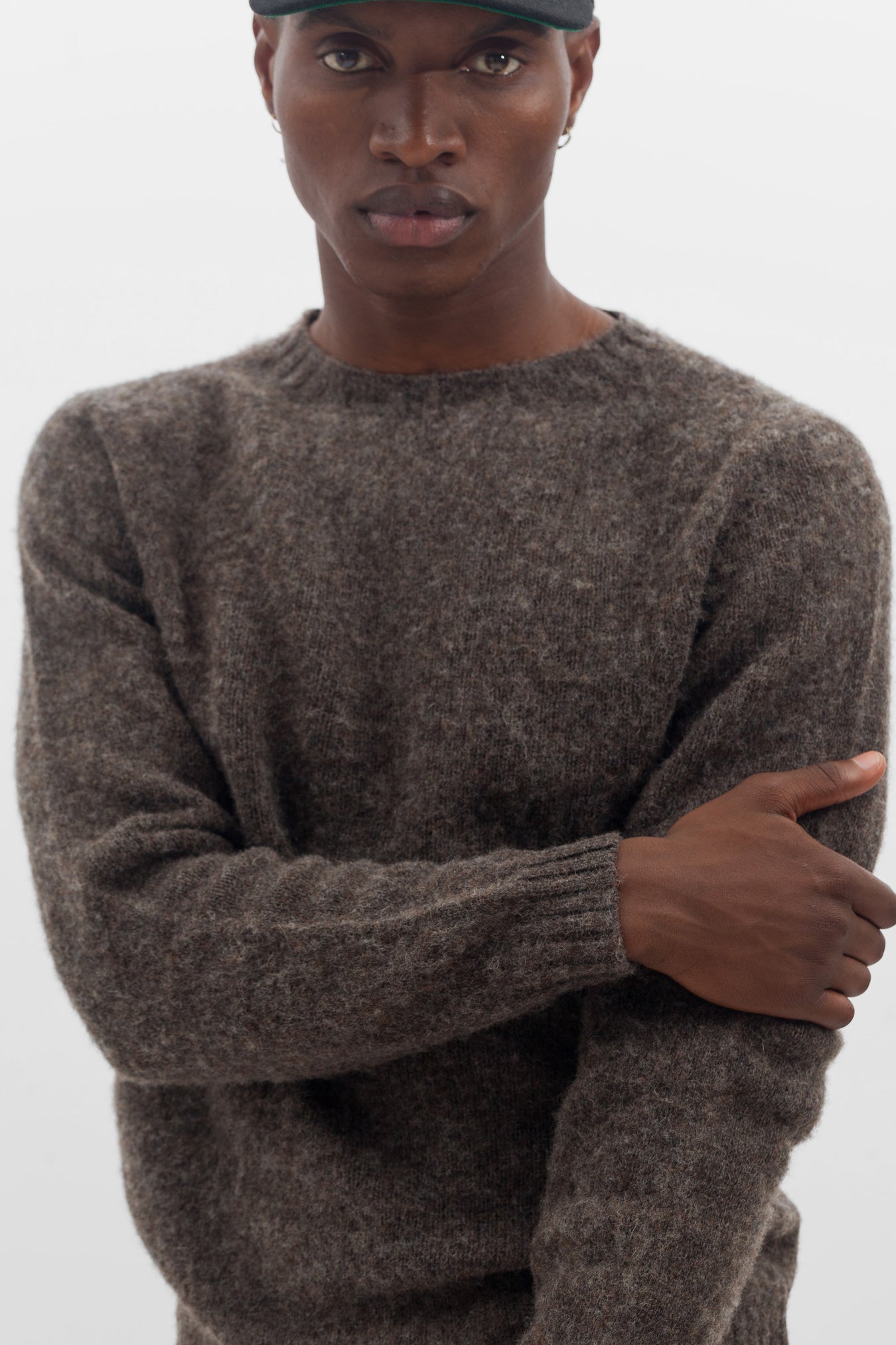 Birnir Brushed Lambswool - Warm Grey