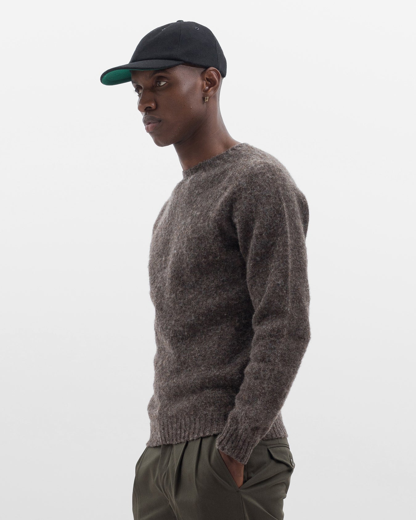 Birnir Brushed Lambswool - Warm Grey