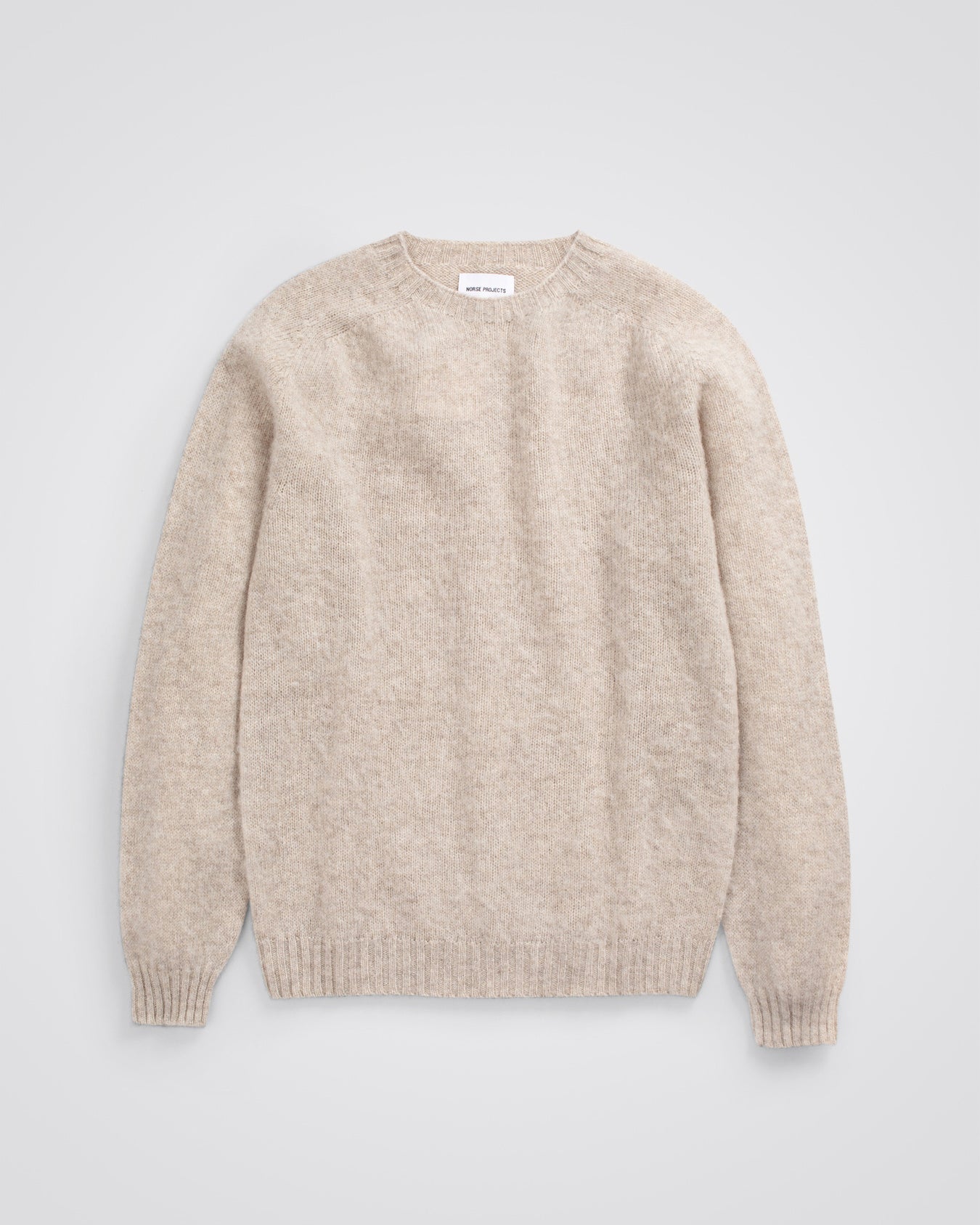 Birnir Brushed Lambswool - Oatmeal