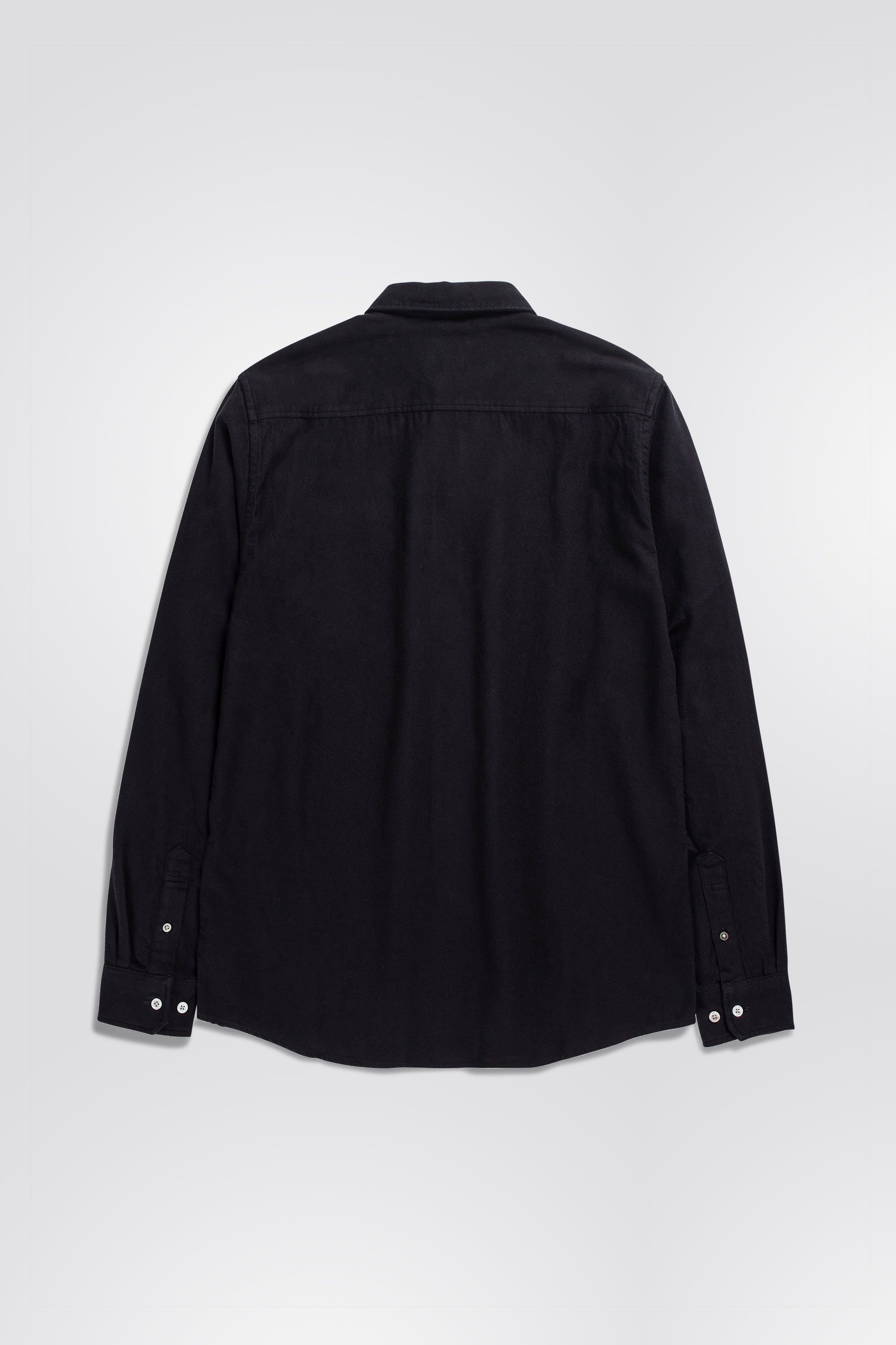 Anton Brushed Flannel - Black