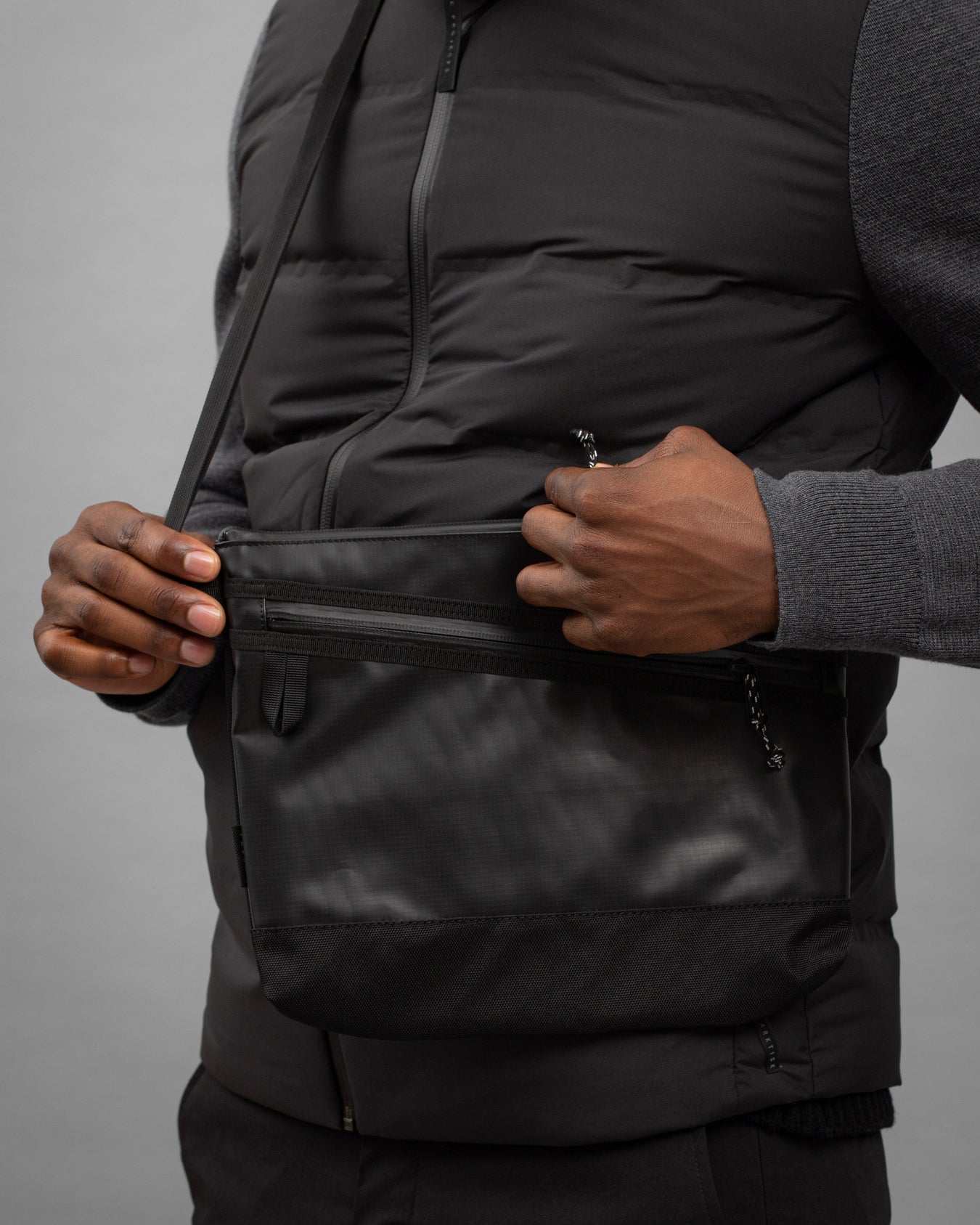 3L Shoulder Bag - Black