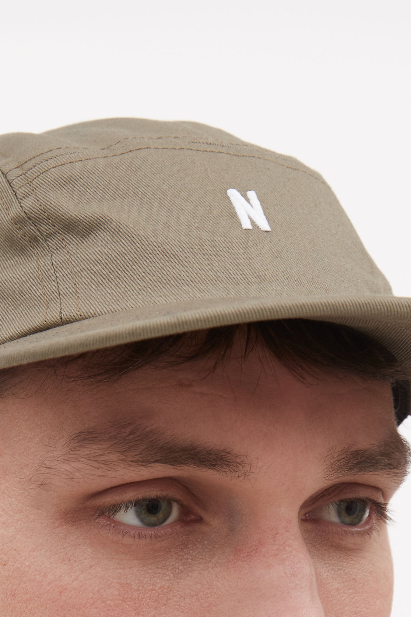 Twill 5 Panel Cap - Sediment Green
