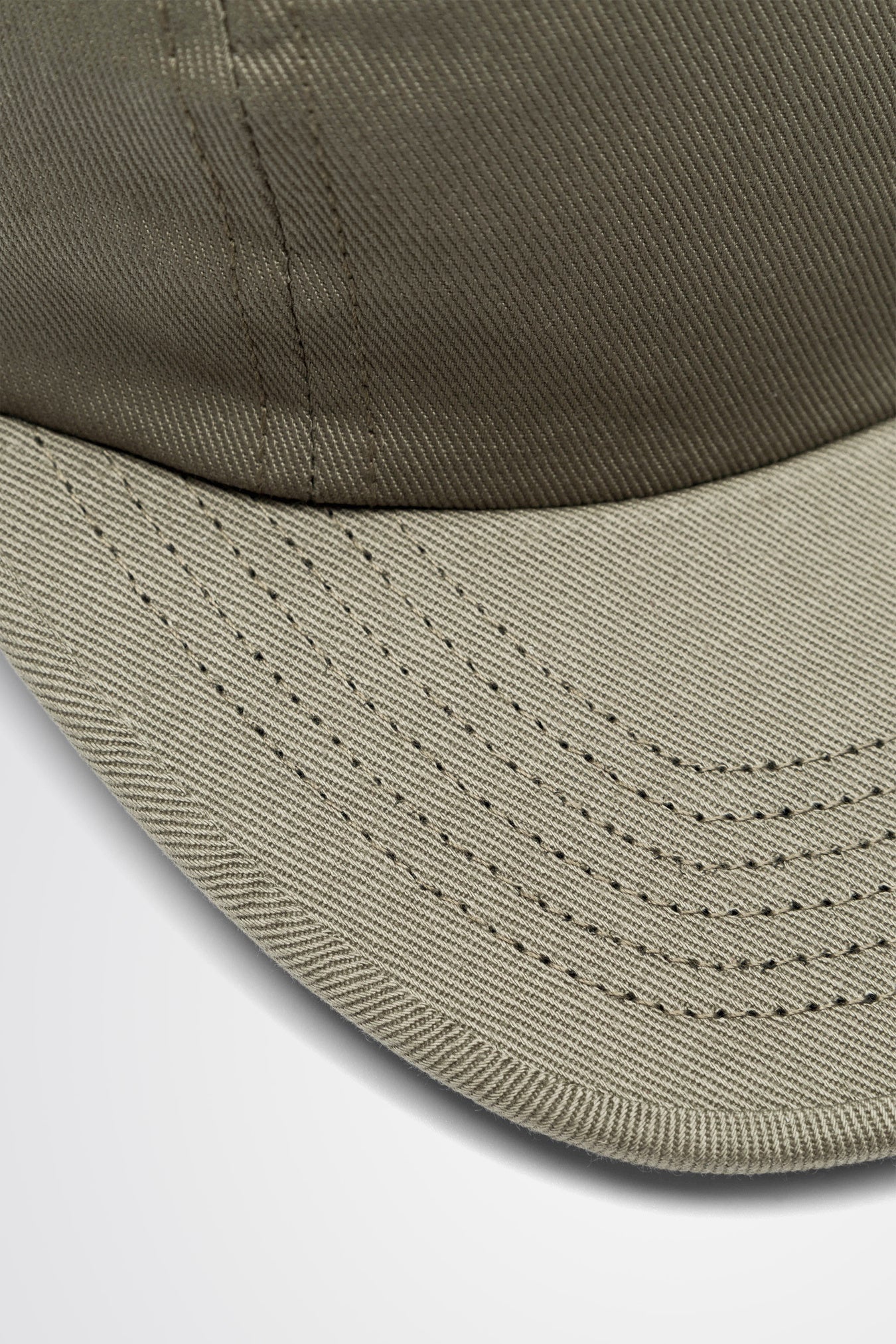 Twill 5 Panel Cap - Sediment Green