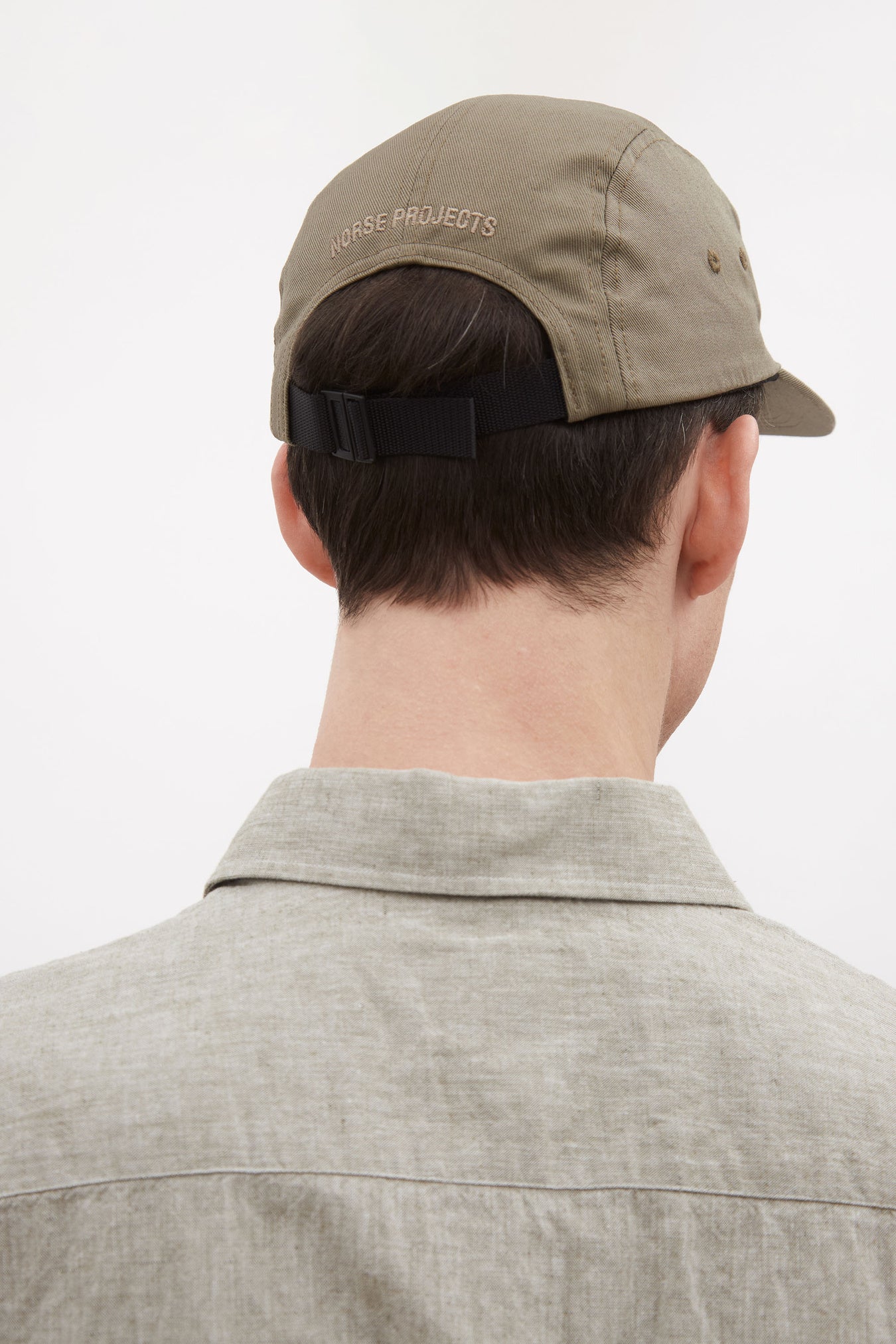 Twill 5 Panel Cap - Sediment Green