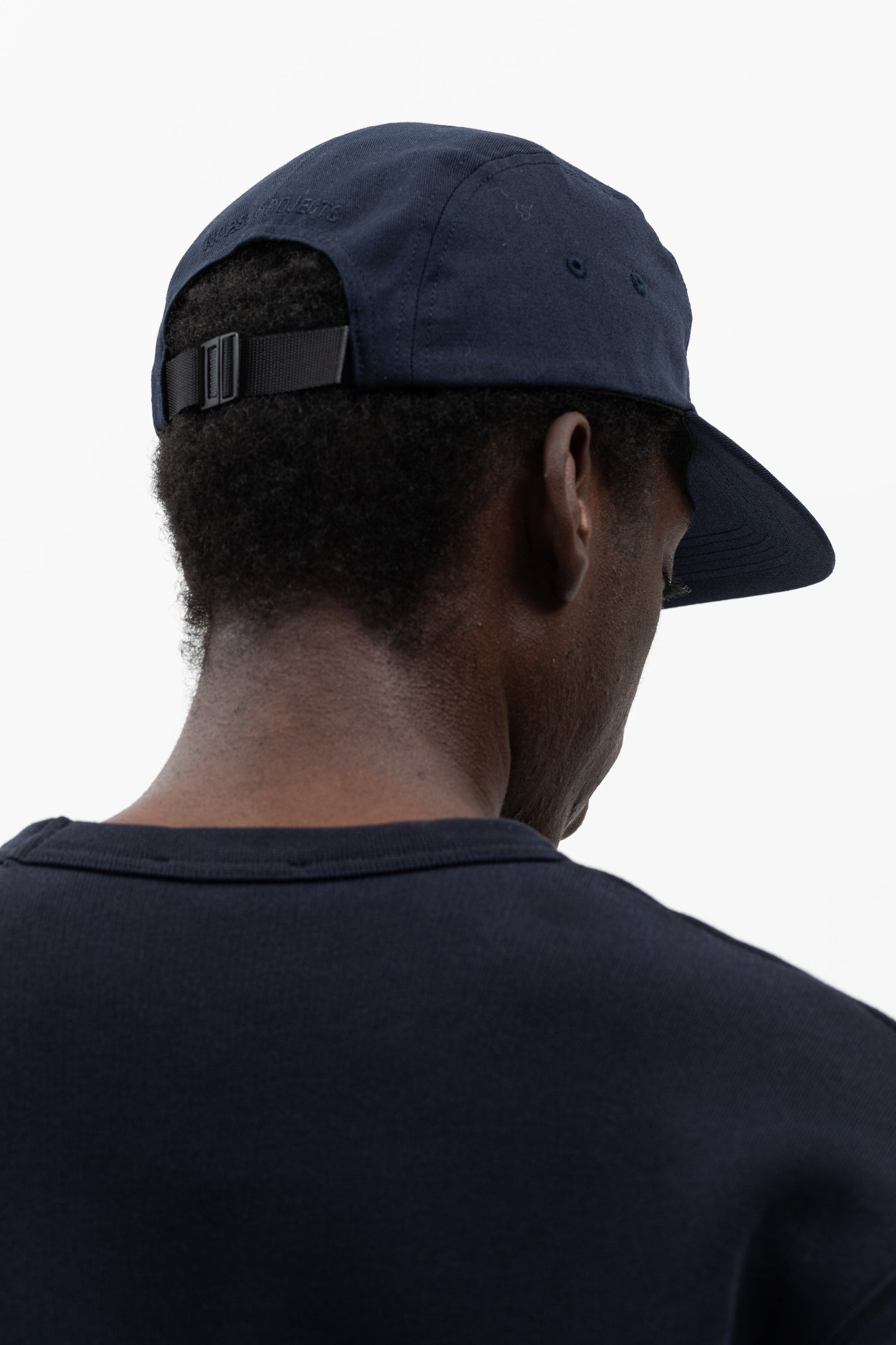 Twill 5 Panel Cap - Dark Navy