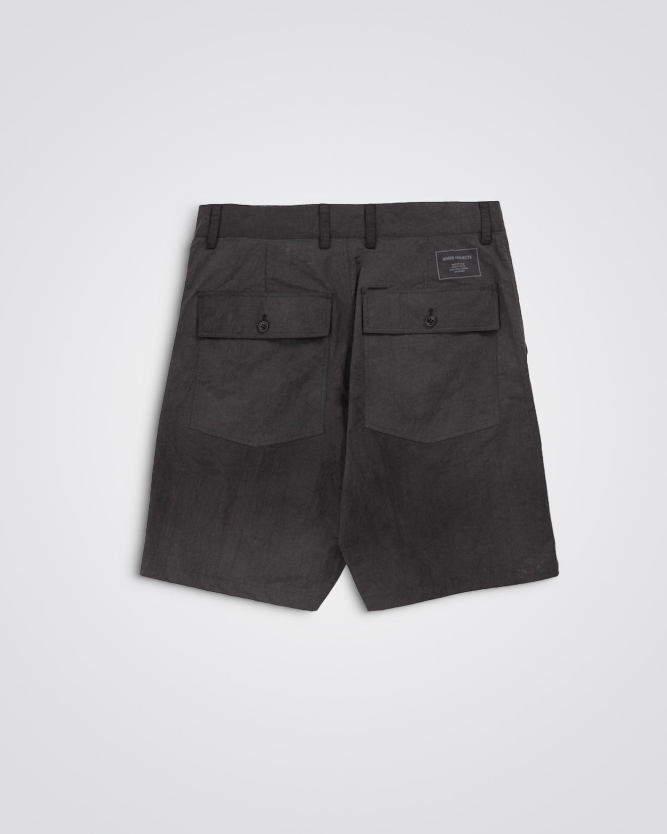 Lukas Relaxed Wave Dye Shorts - Black