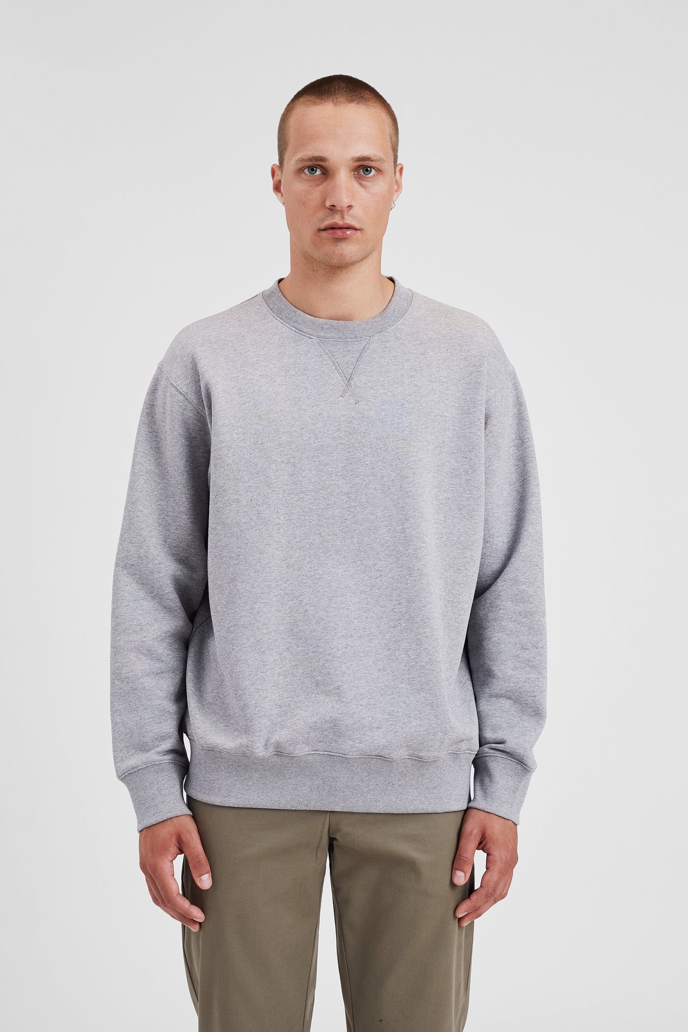 Norse Standard Sweatshirt - Grey Melange